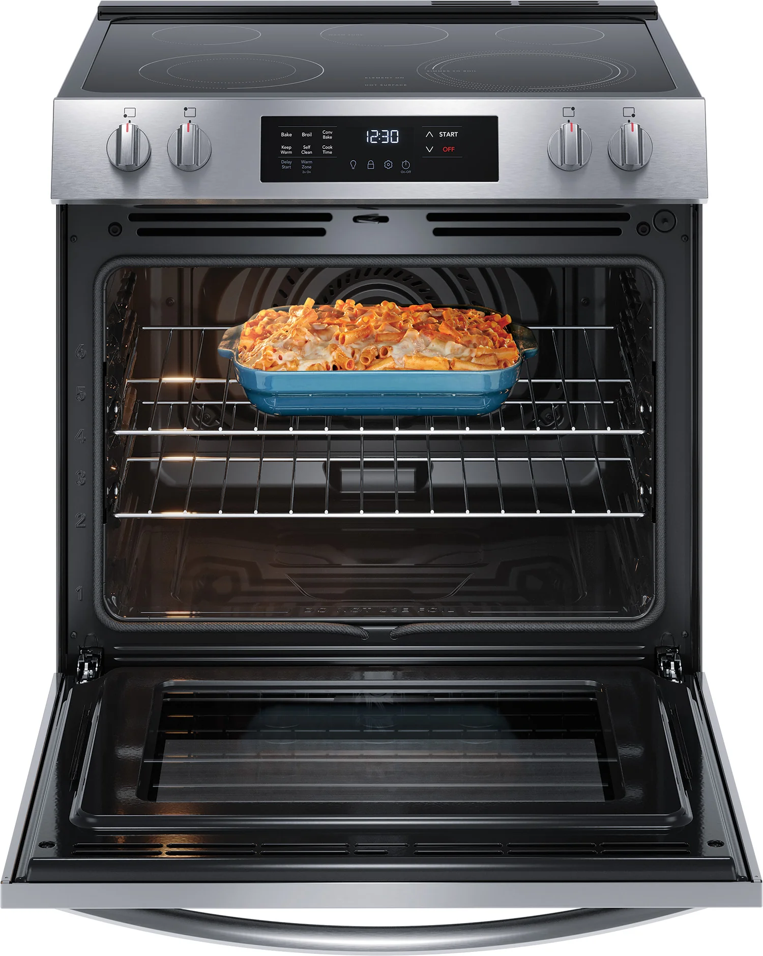 Frigidaire Stainless Steel 30" Freestanding Electric Range (5.3 Cu. Ft.)- FCFE308CAS - Image 8