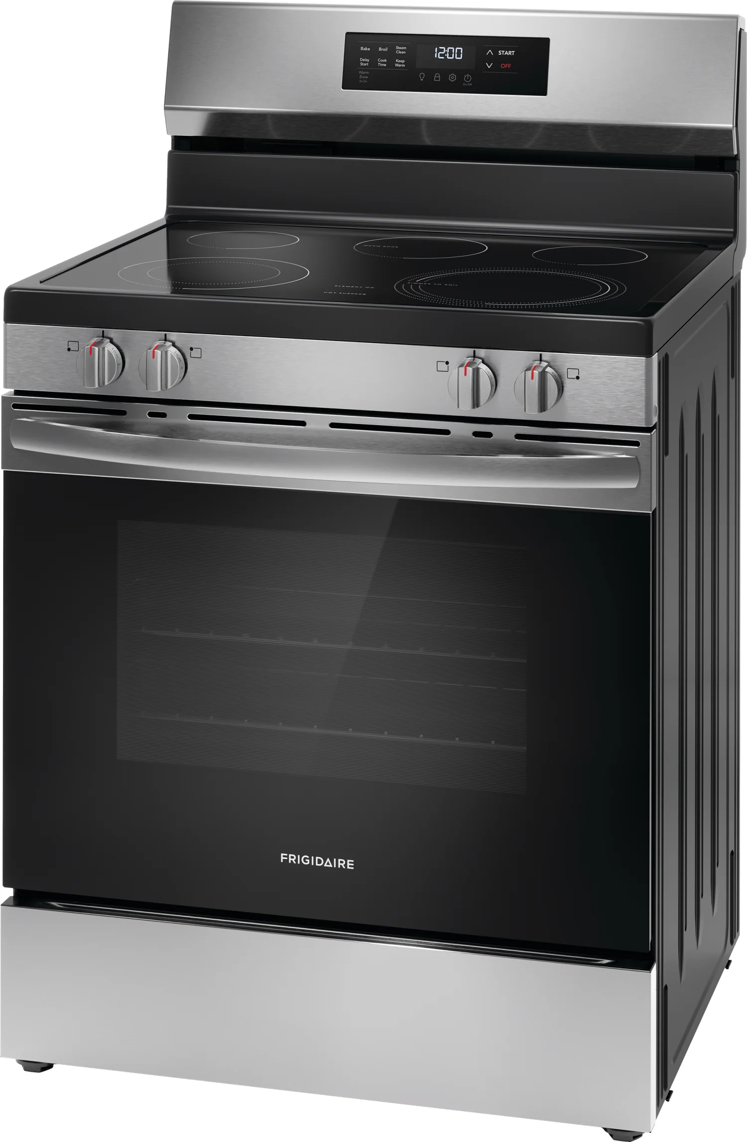 Frigidaire Stainless Steel 30" Freestanding Electric Range with EvenTemp™ (5.3 Cu.Ft) - FCRE306CAS - Image 2