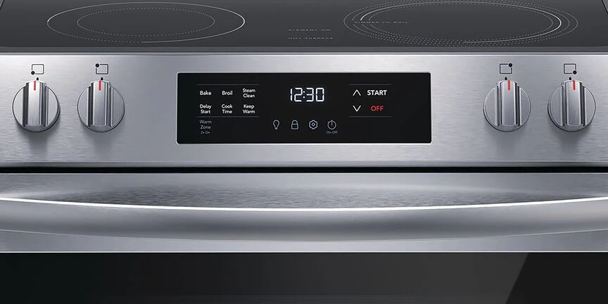 Frigidaire Stainless Steel 30" Front Control Electric Range (5.3 Cu.Ft) - FCFE306CAS - Image 5