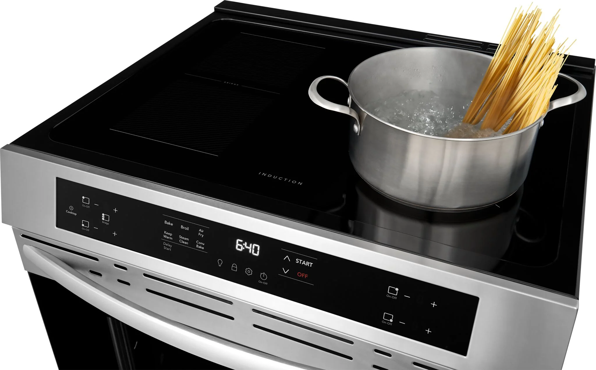 Frigidaire Stainless Steel Freestanding Induction Range with Air Fry (5.3 Cu. Ft.) - FCFI308CBS - Image 5