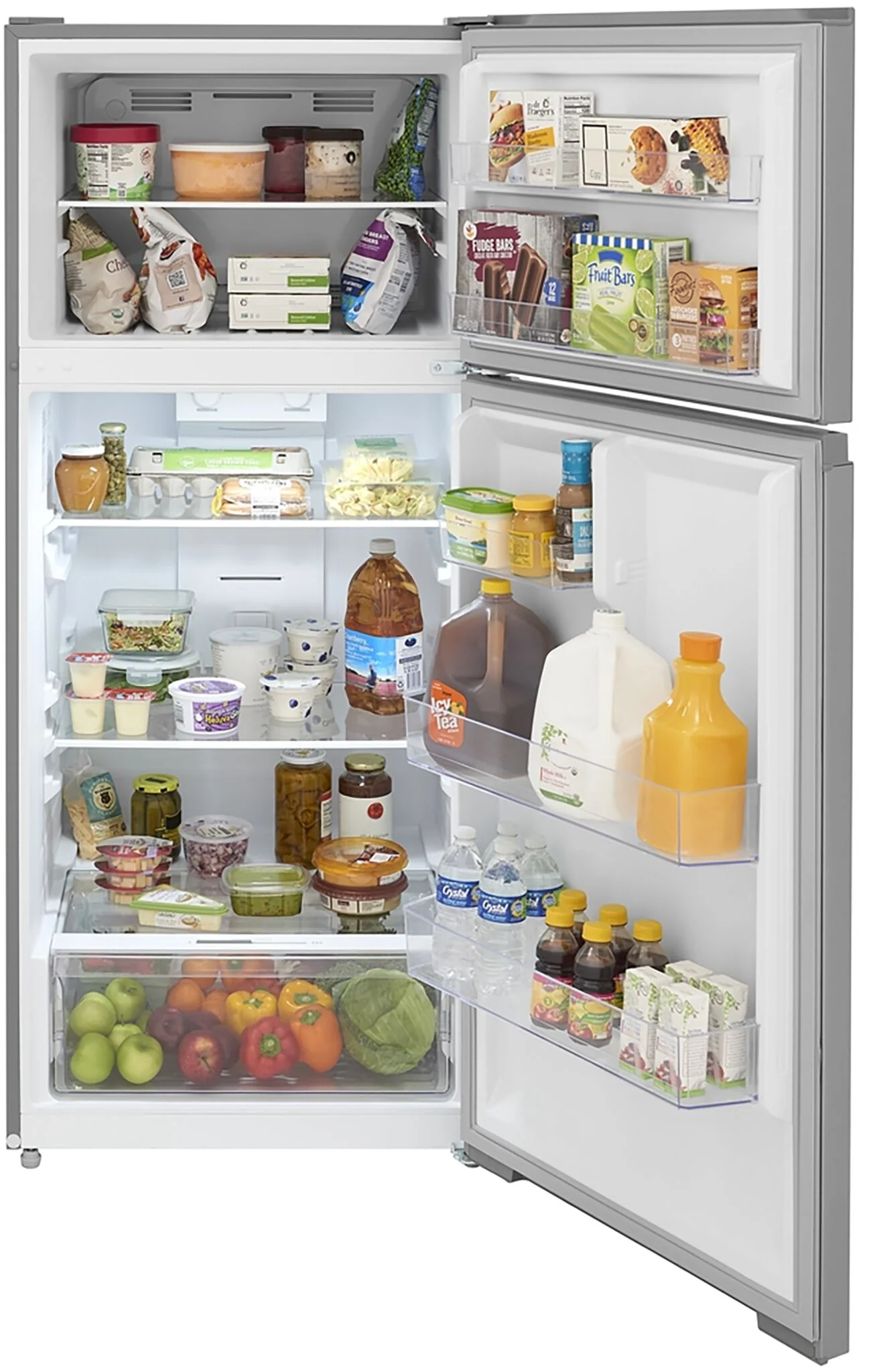 Frigidaire 27.75" 16.03 Cu. Ft. Stainless Steel Top-Freezer Refrigerator - FRTE1622AS - Image 2