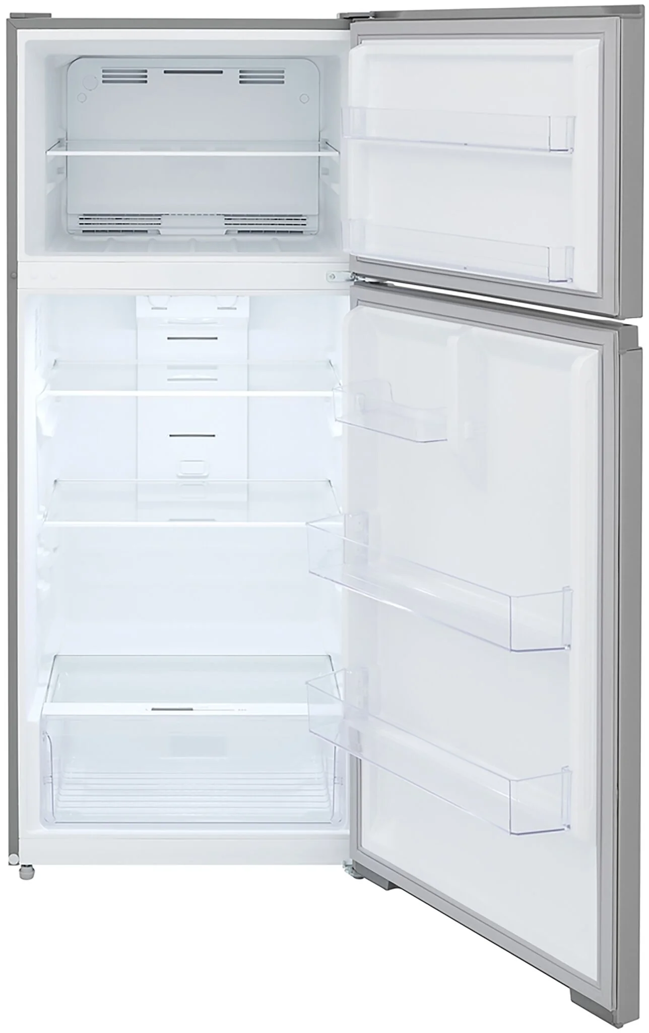 Frigidaire 27.75" 16.03 Cu. Ft. Stainless Steel Top-Freezer Refrigerator - FRTE1622AS - Image 3