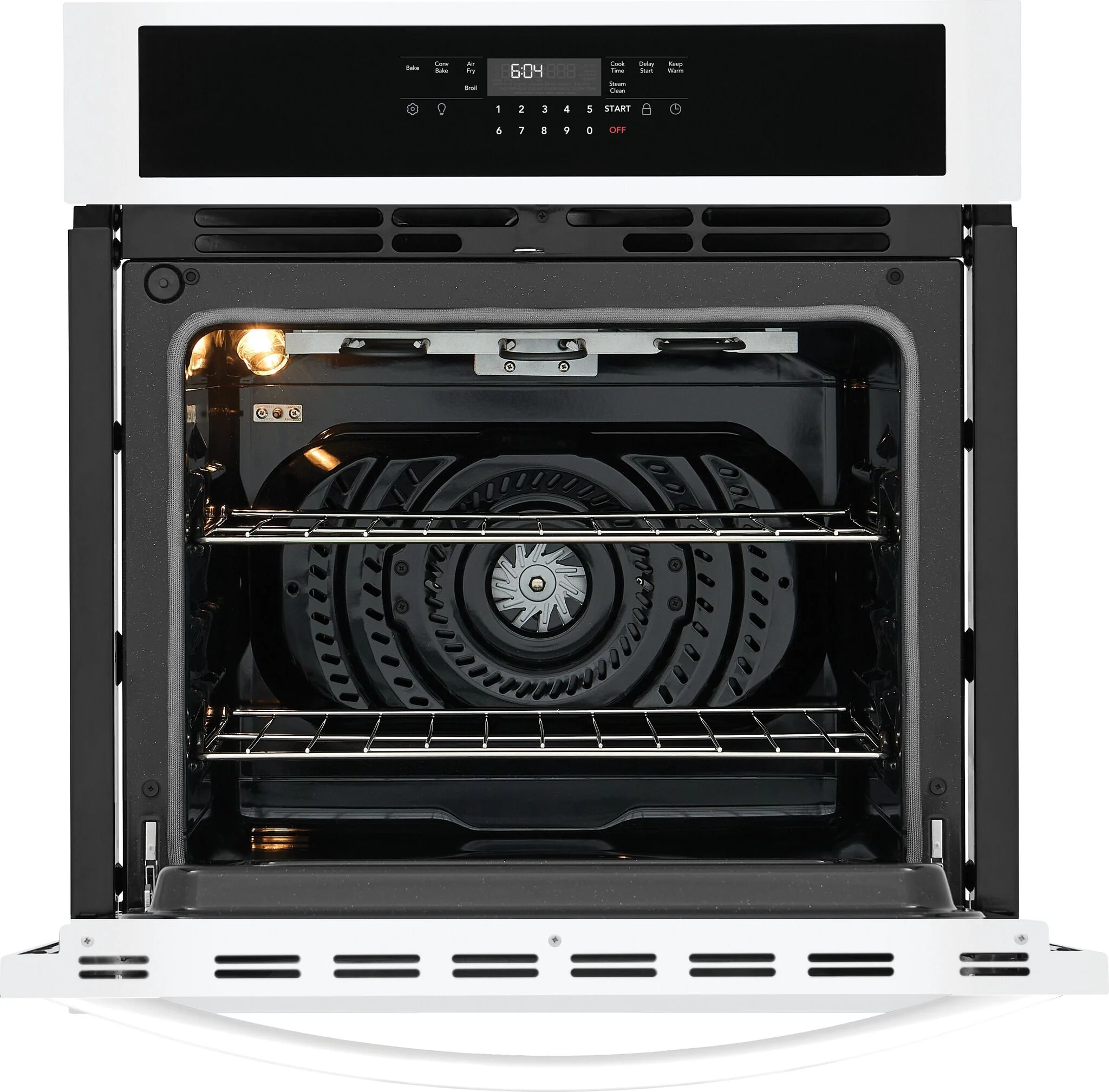 Frigidaire White 27" Single Wall Oven (3.8 Cu. Ft.) - FCWS2730AW - Image 4
