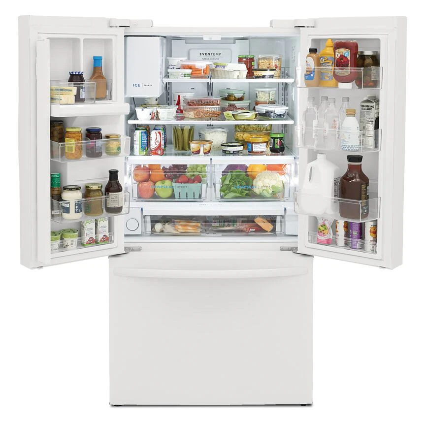 Frigidaire 36" 27.8 Cu. Ft. White French Door Refrigerator - FRFS2823AW - Image 4