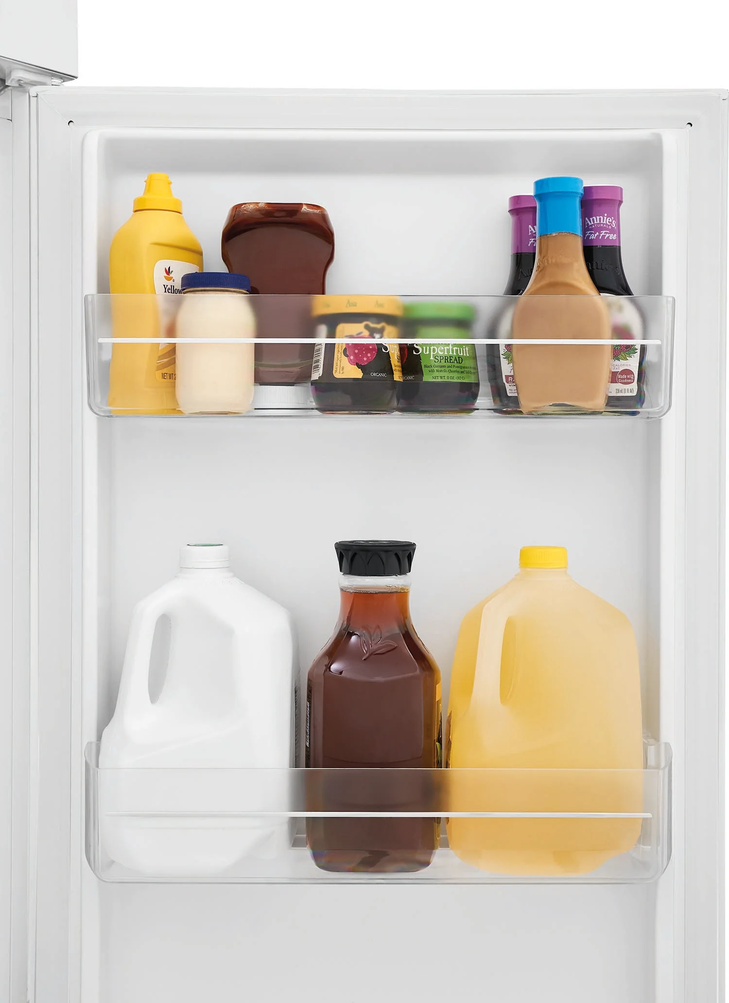 Frigidaire 23.75" 10.1 Cu. Ft. White Top-Freezer Refrigerator - FFET1022UW - Image 6