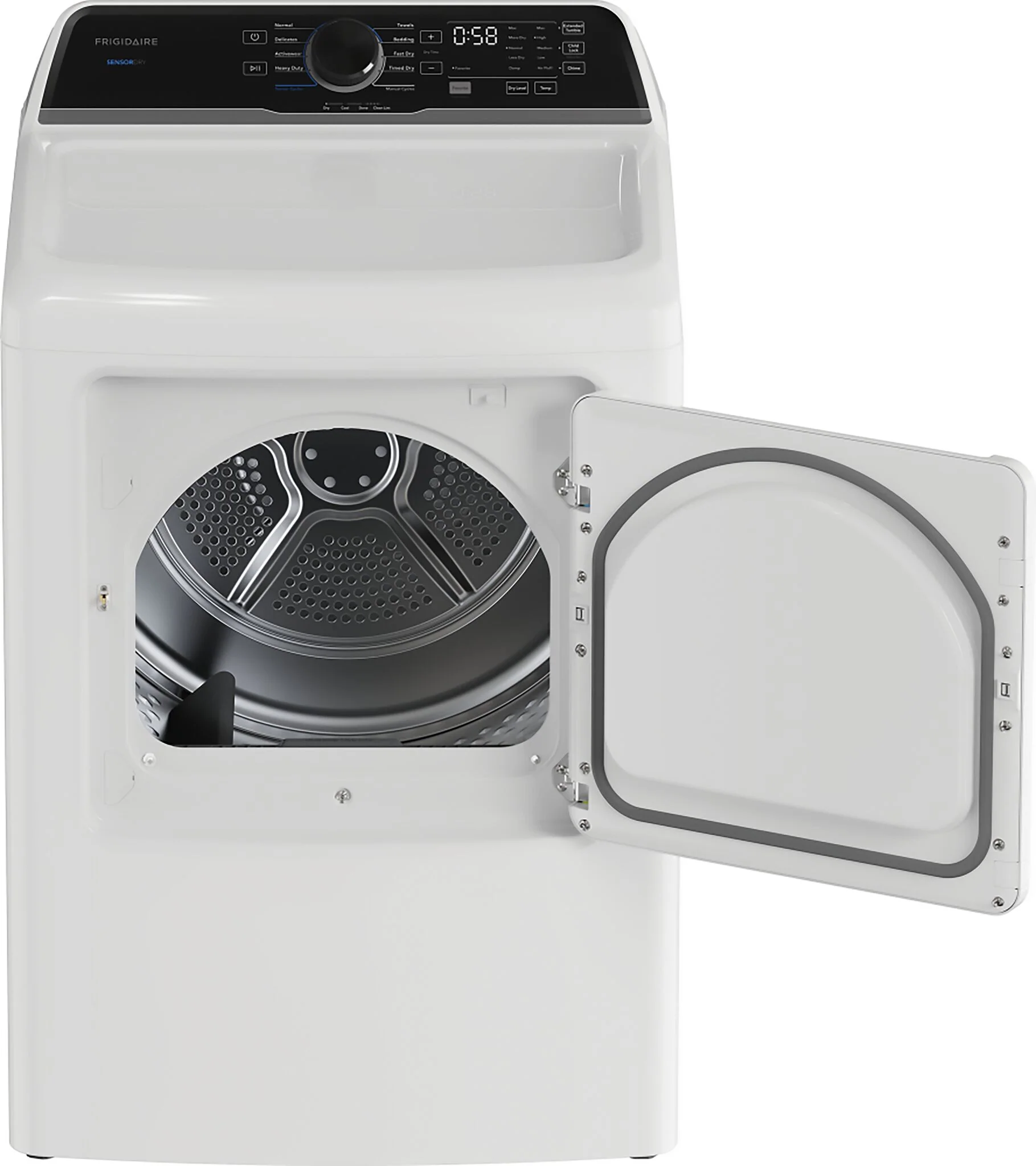 Frigidaire White Gas Dryer (7 Cu. Ft.) - FLVG7523BW - Image 2