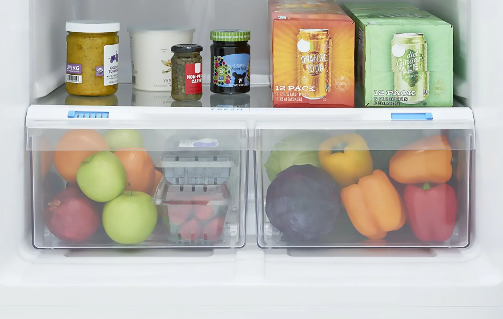 Frigidaire 29.5" 18.17 Cu. Ft. White Top-Freezer Refrigerator - FFHT1814YW - Image 6