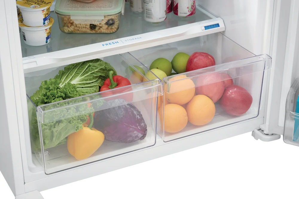 Frigidaire 30" 20 Cu. Ft. White Top-Freezer Refrigerator - FFTR2045VW - Image 8