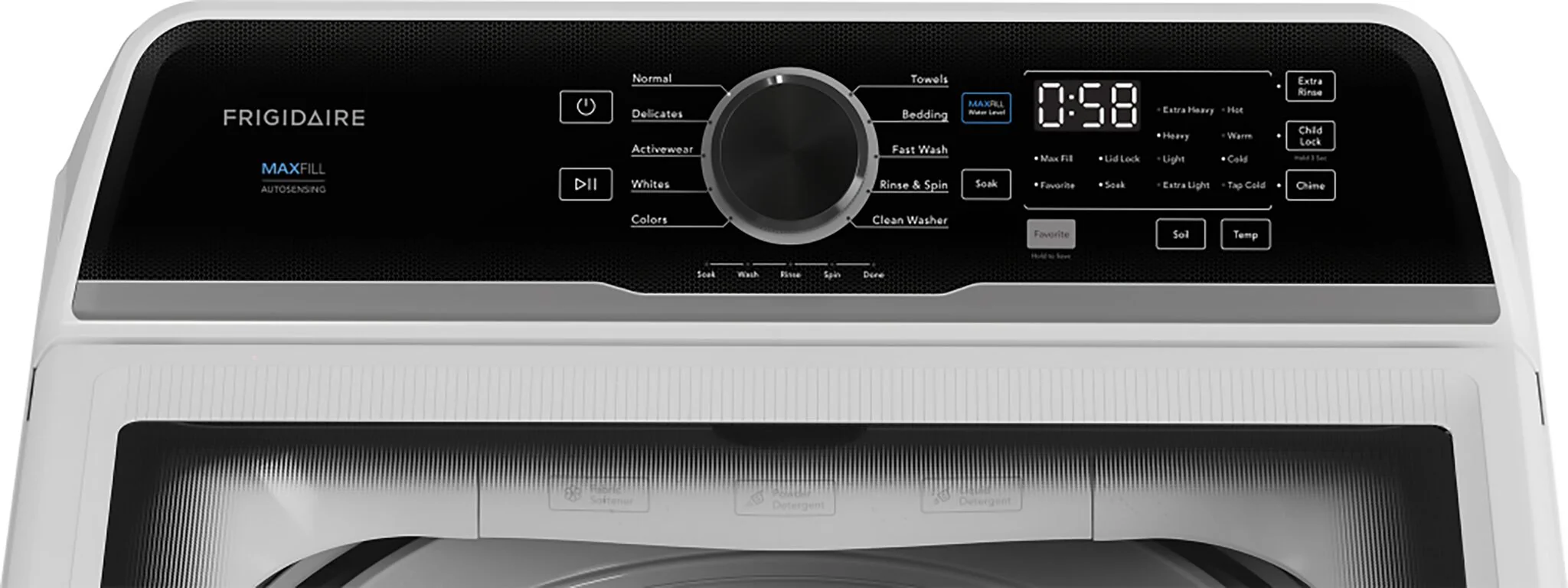 Frigidaire White Top Load Washer (5.1 Cu. Ft.) - FLVW7523BW - Image 4