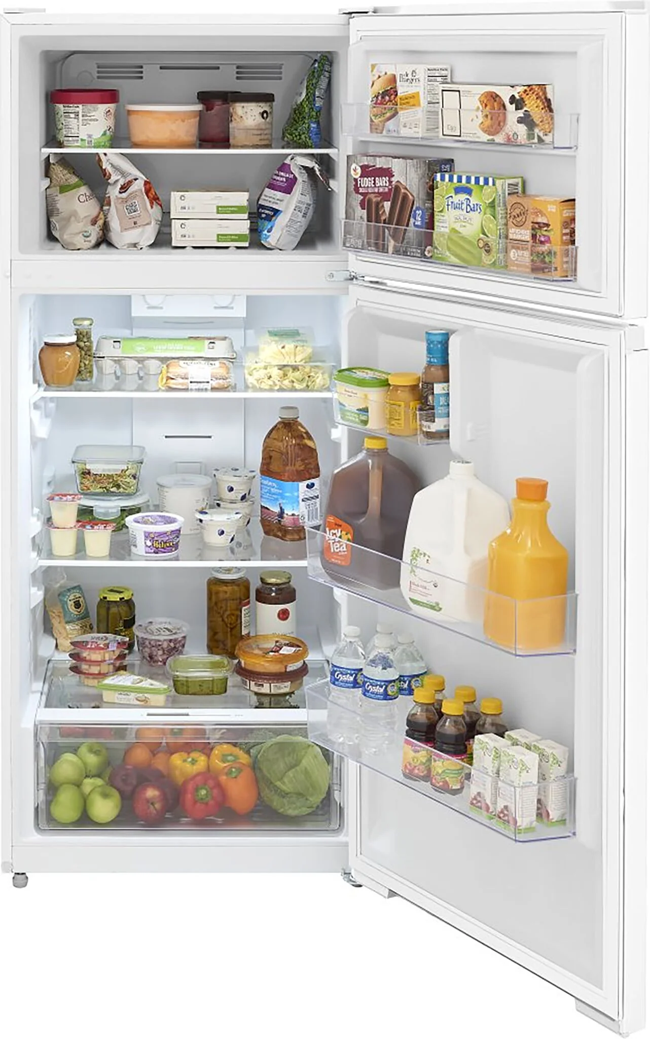 Frigidaire 27.75" 16.03 Cu. Ft. White Top-Freezer Refrigerator - FRTE1622AW - Image 4