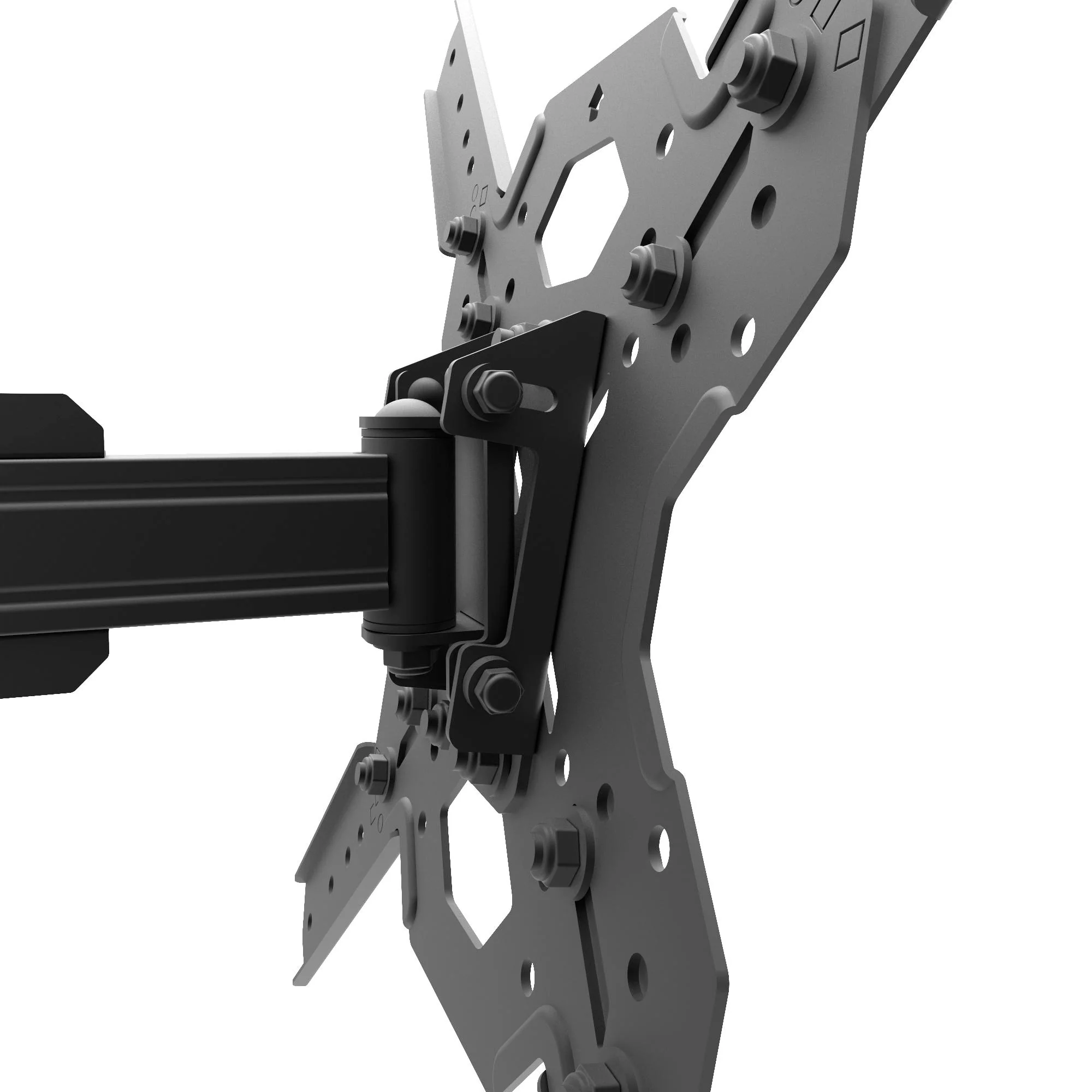 Full Motion Single Stud TV Wall Mount with 22" Extension for 26" to 60" TVs - PS300 - Image 5