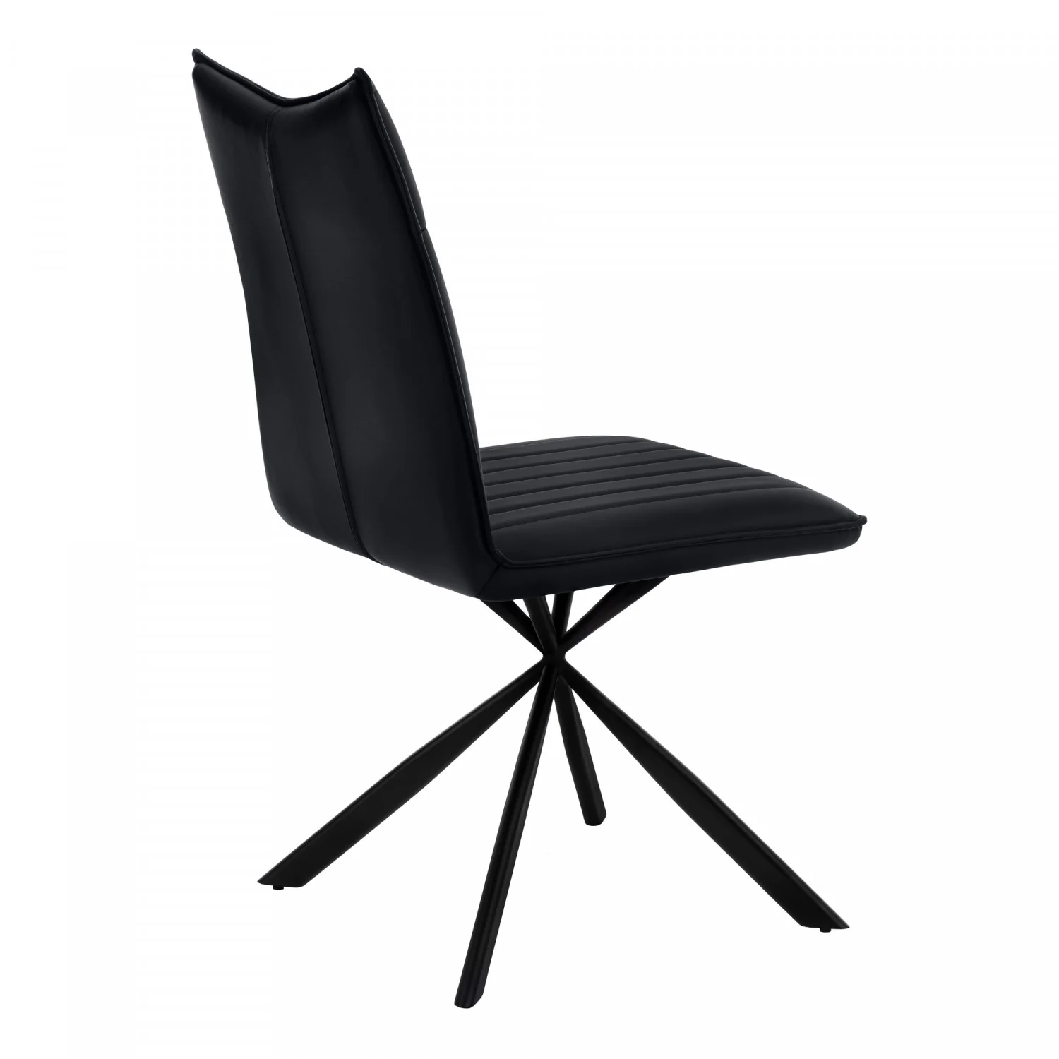 Fulton Dining Chair - Black - Set Of Two - Image 7