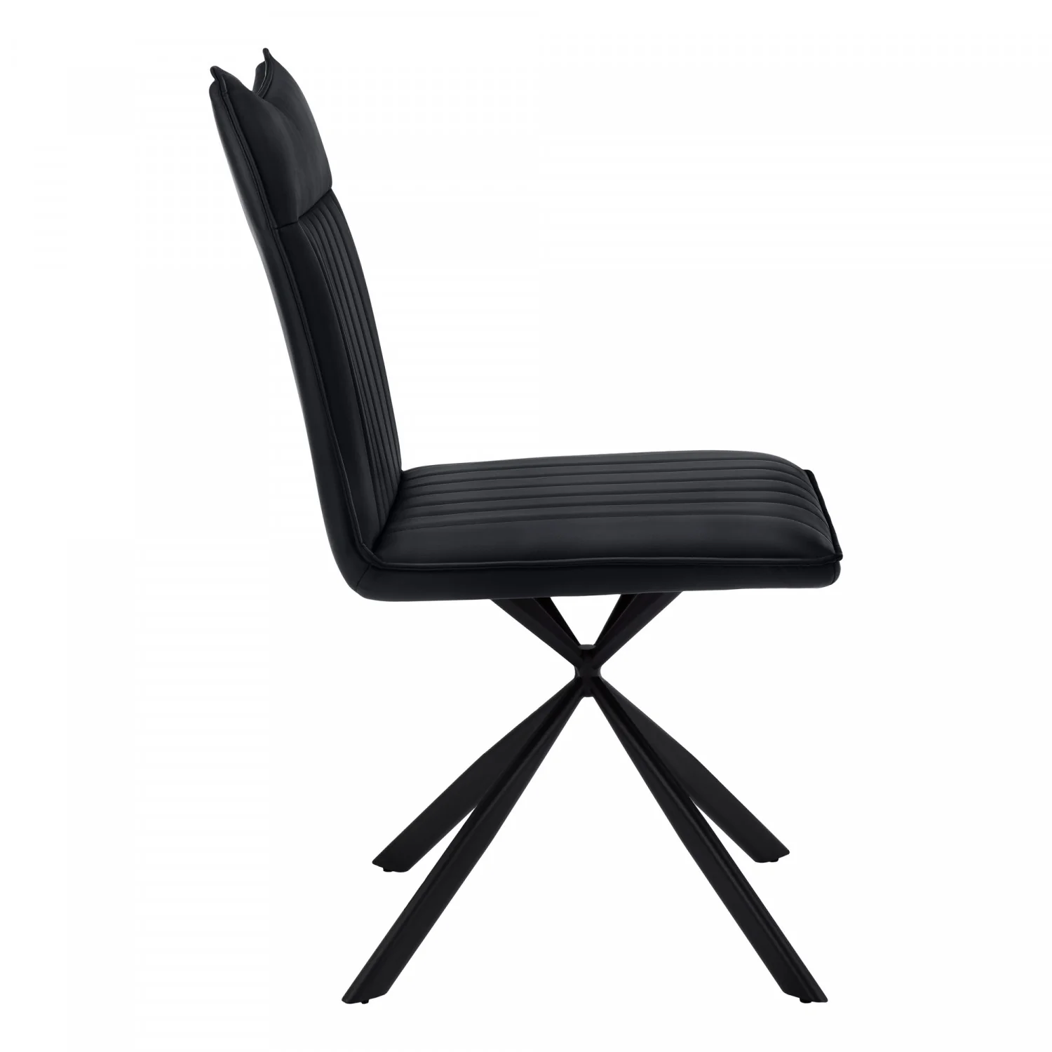 Fulton Dining Chair - Black - Set Of Two - Image 8