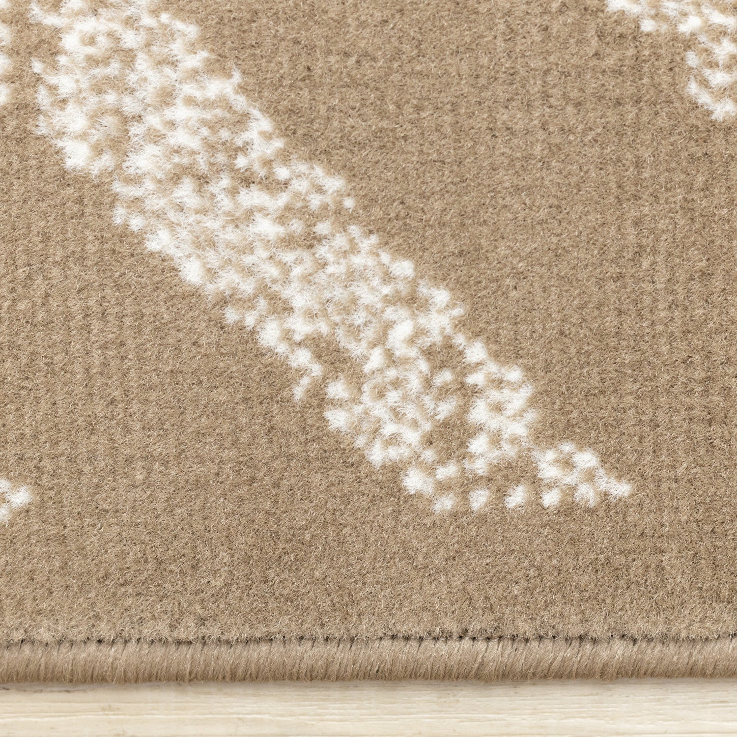 Functional Contemporary Lines Area Rug - 5' X 8' - Brown/Cream - Image 10