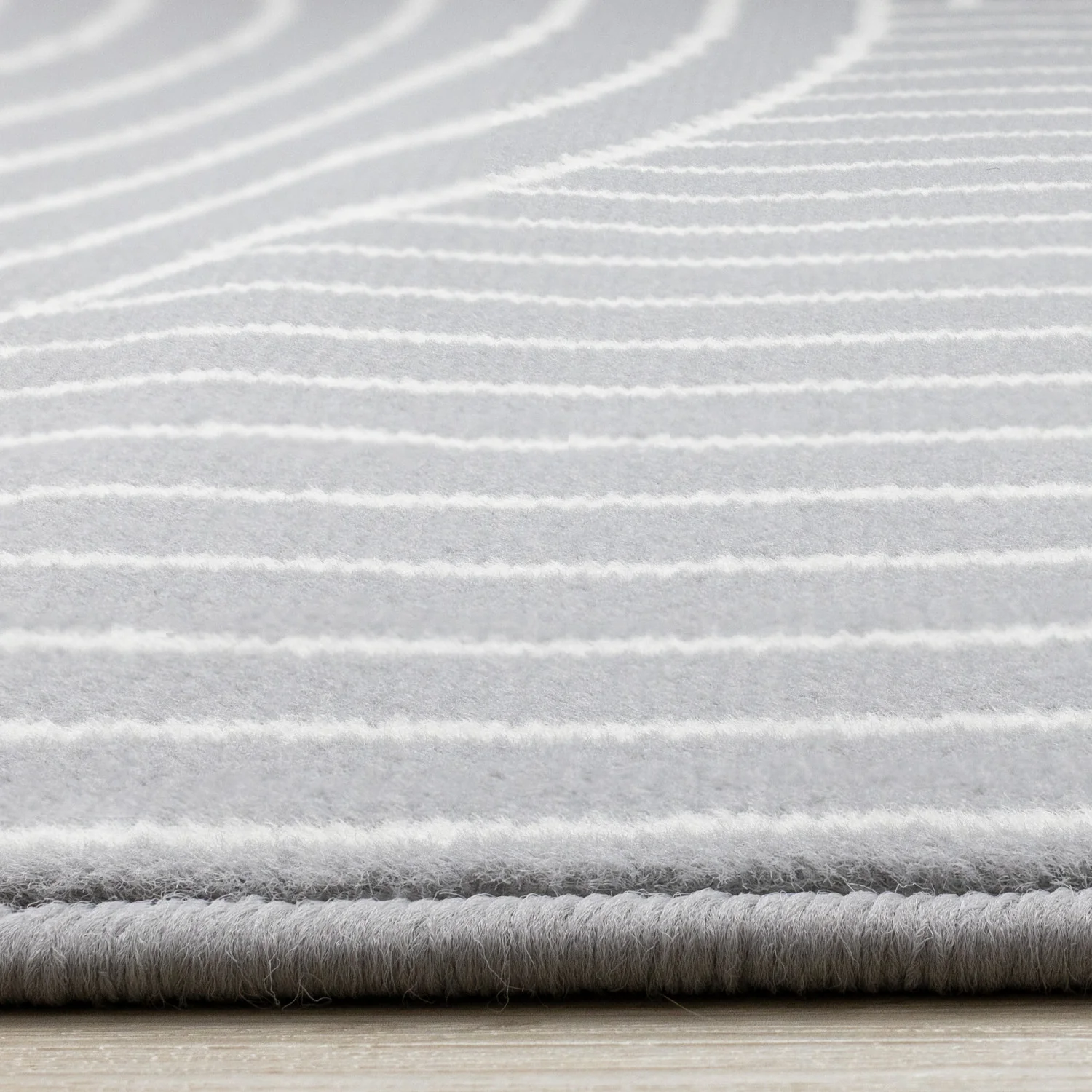 Functional Modern Arches Area Rug - 5' X 8' - Grey/White - Image 5