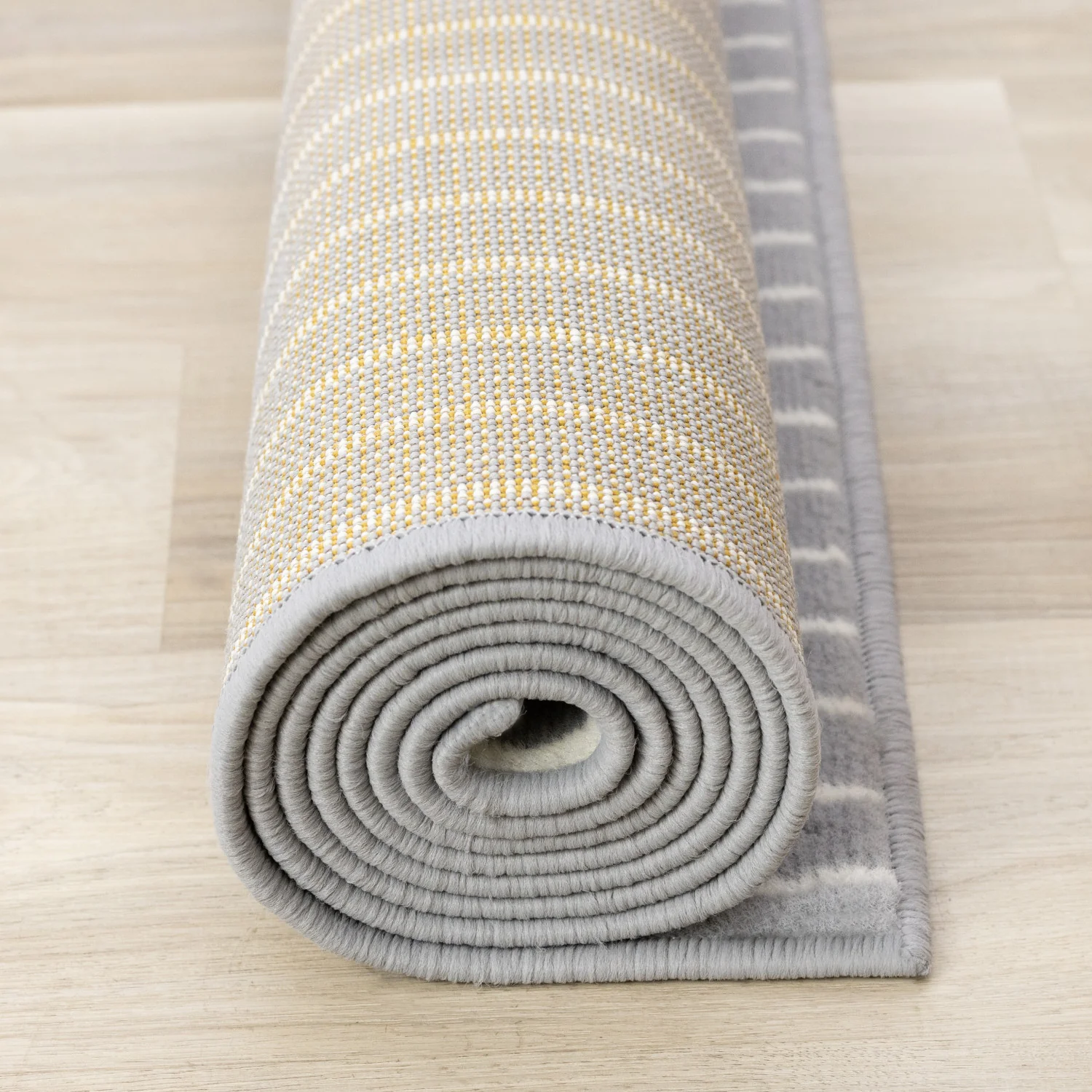 Functional Modern Arches Area Rug - 8' X 11' - Grey/White - Image 13