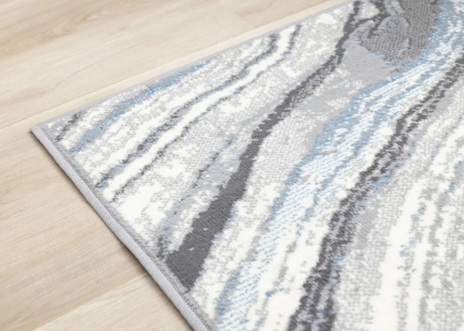 Functional Modern Area Rug - 7' X 10' - Blue/Grey - Image 12