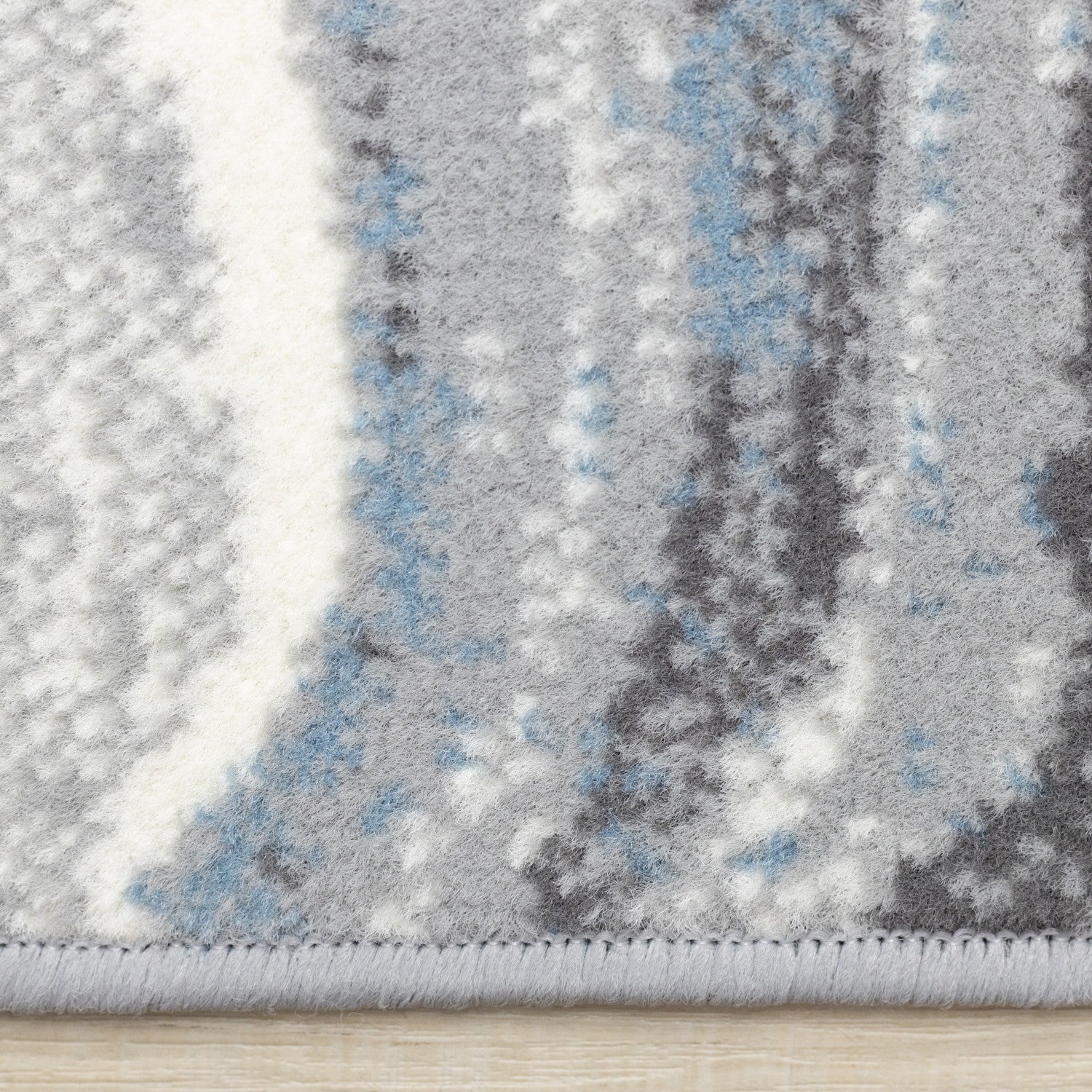 Functional Modern Area Rug - 8' X 11' - Blue/Grey - Image 10