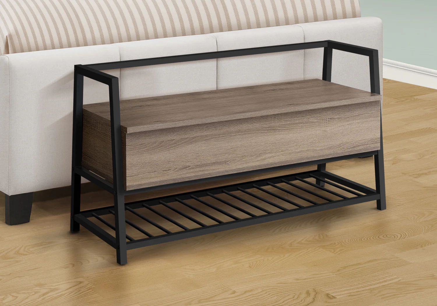 Fyra Bench - Dark Taupe - Image 13