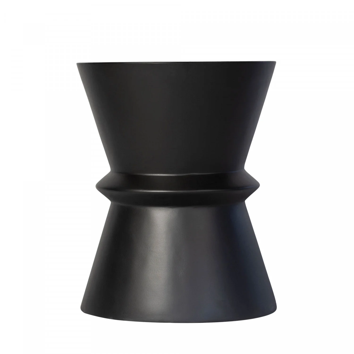 Gavrin Hourglass Side Table - Black - Image 4
