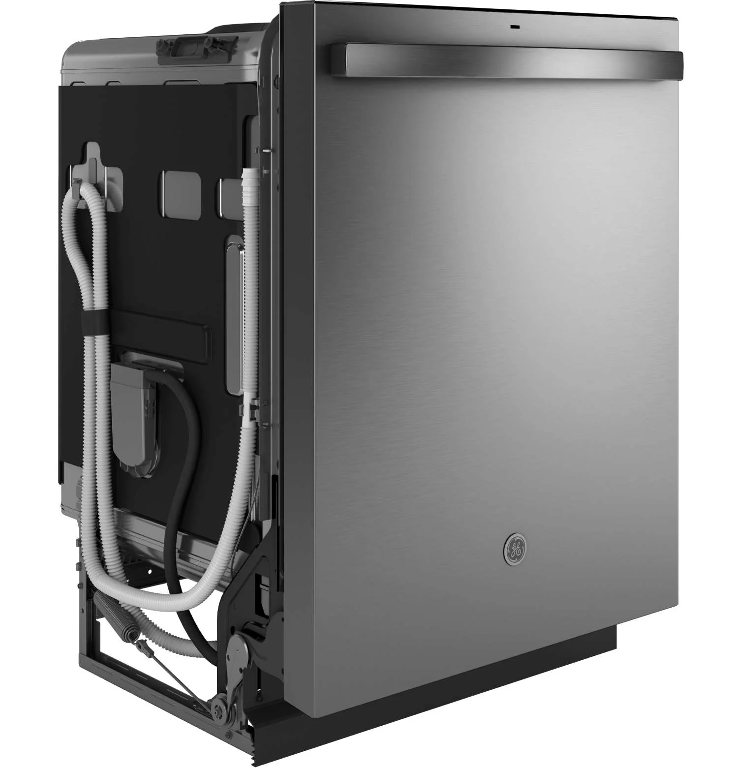 GE 24" Fingerprint Resistant Stainless Steel Top Control Dishwasher with Stainless Steel Interior and Third Rack - GDT670SYVFS - Image 2