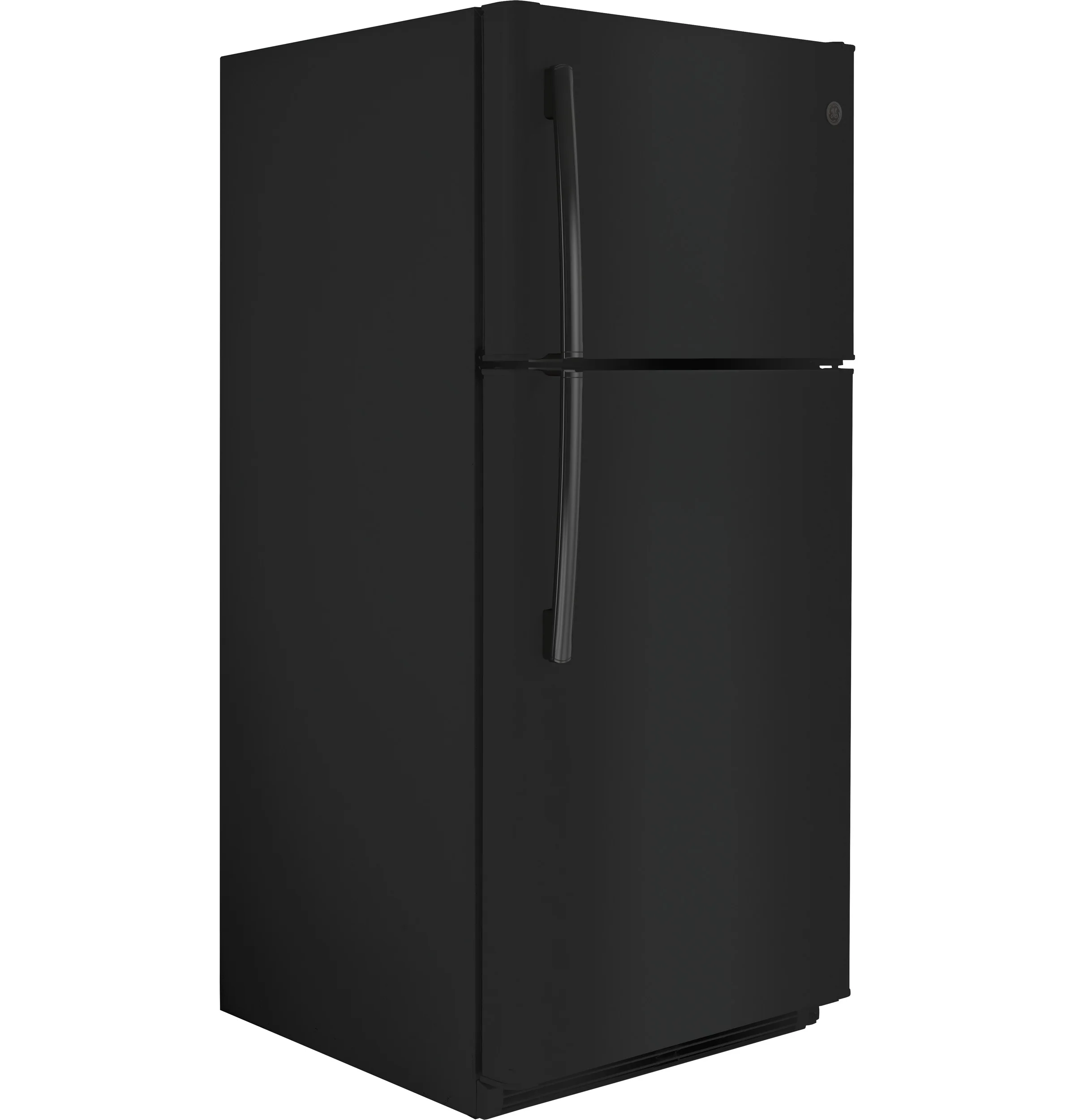 GE 29.75" 18 Cu. Ft. Black Top-Freezer Refrigerator - GTS18FTLKBB - Image 2