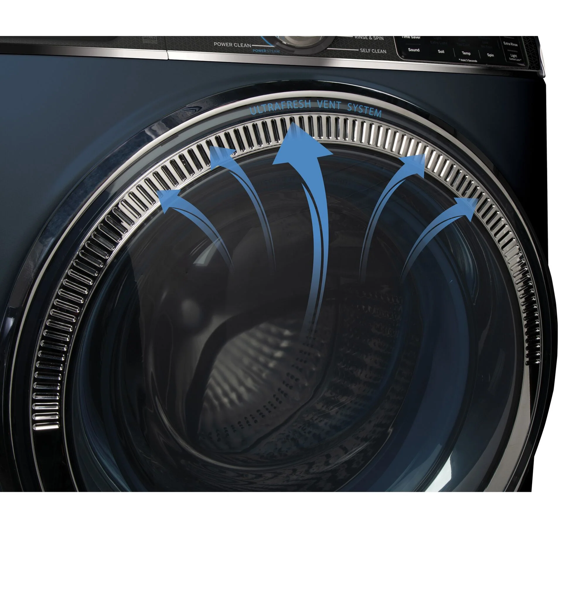 GE Carbon Graphite Smart Steam Front Load Washer with SmartDispense (5.8 cu.ft) - GFW655SPVDS - Image 3