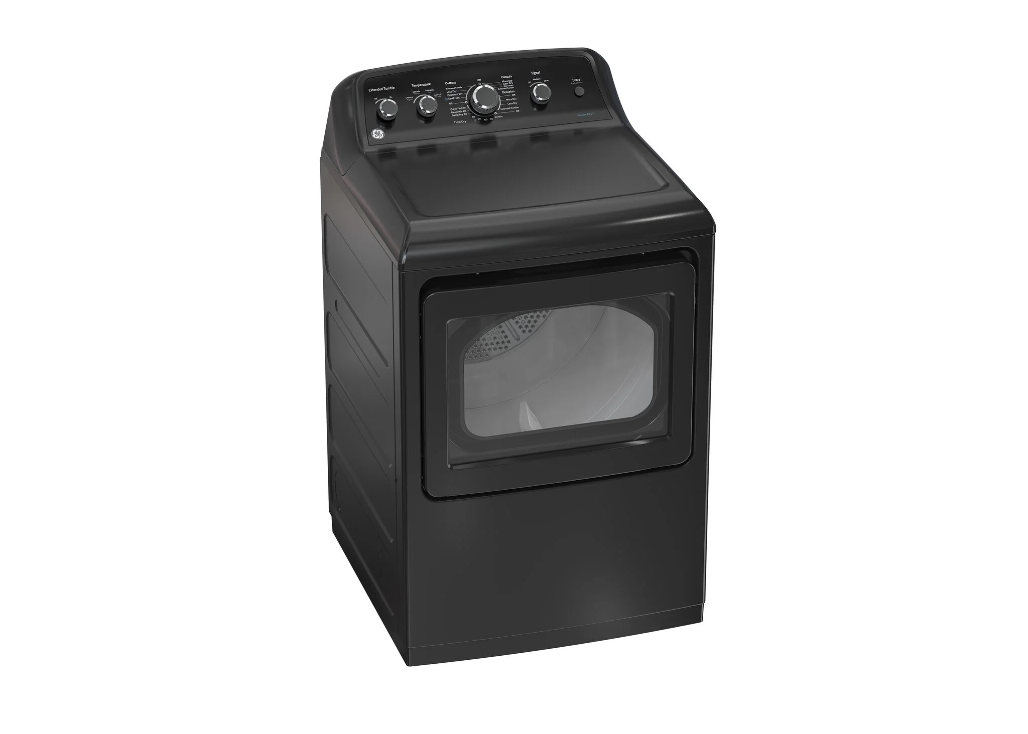 GE Diamond Grey Electric Dryer with SaniFresh Cycle (7.2 cu.ft.) - GTD49EBMRDG - Image 3