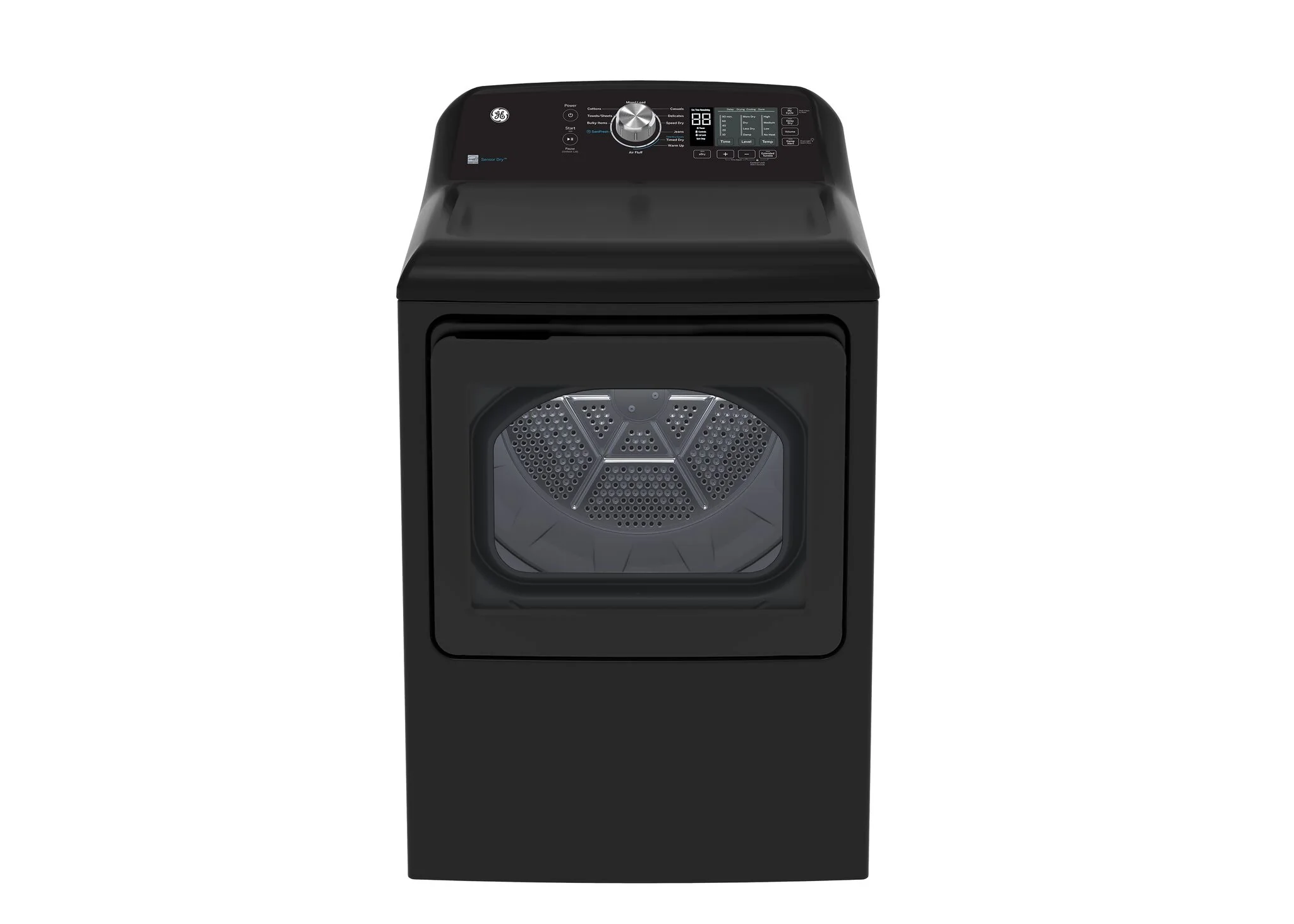 GE Diamond Grey Electric Dryer with SaniFresh Cycle (7.4 cu.ft.) - GTD68EBMRDG