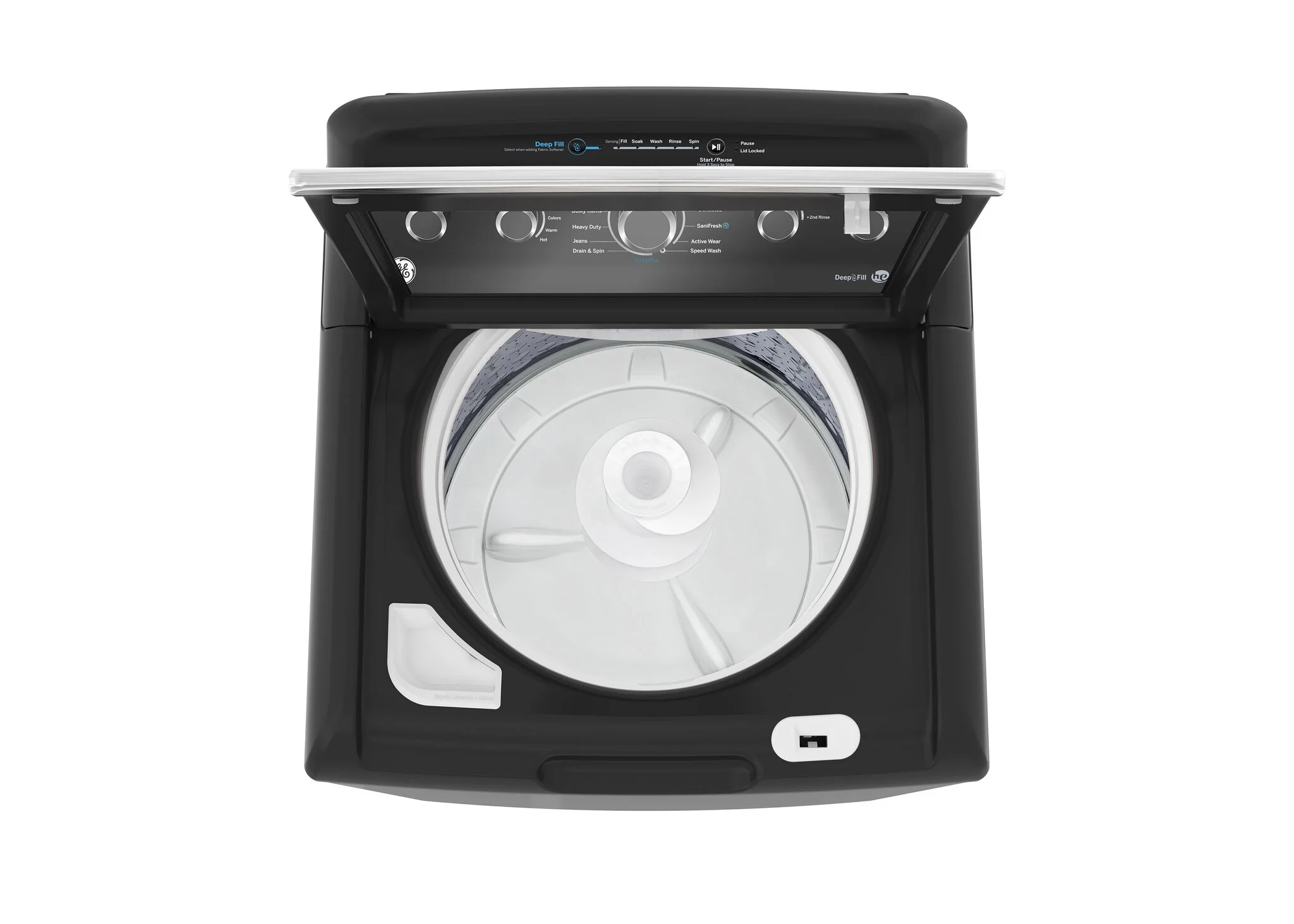 GE Diamond Grey Top Load Washer (4.9 Cu. Ft.) - GTW491BMRDG - Image 3