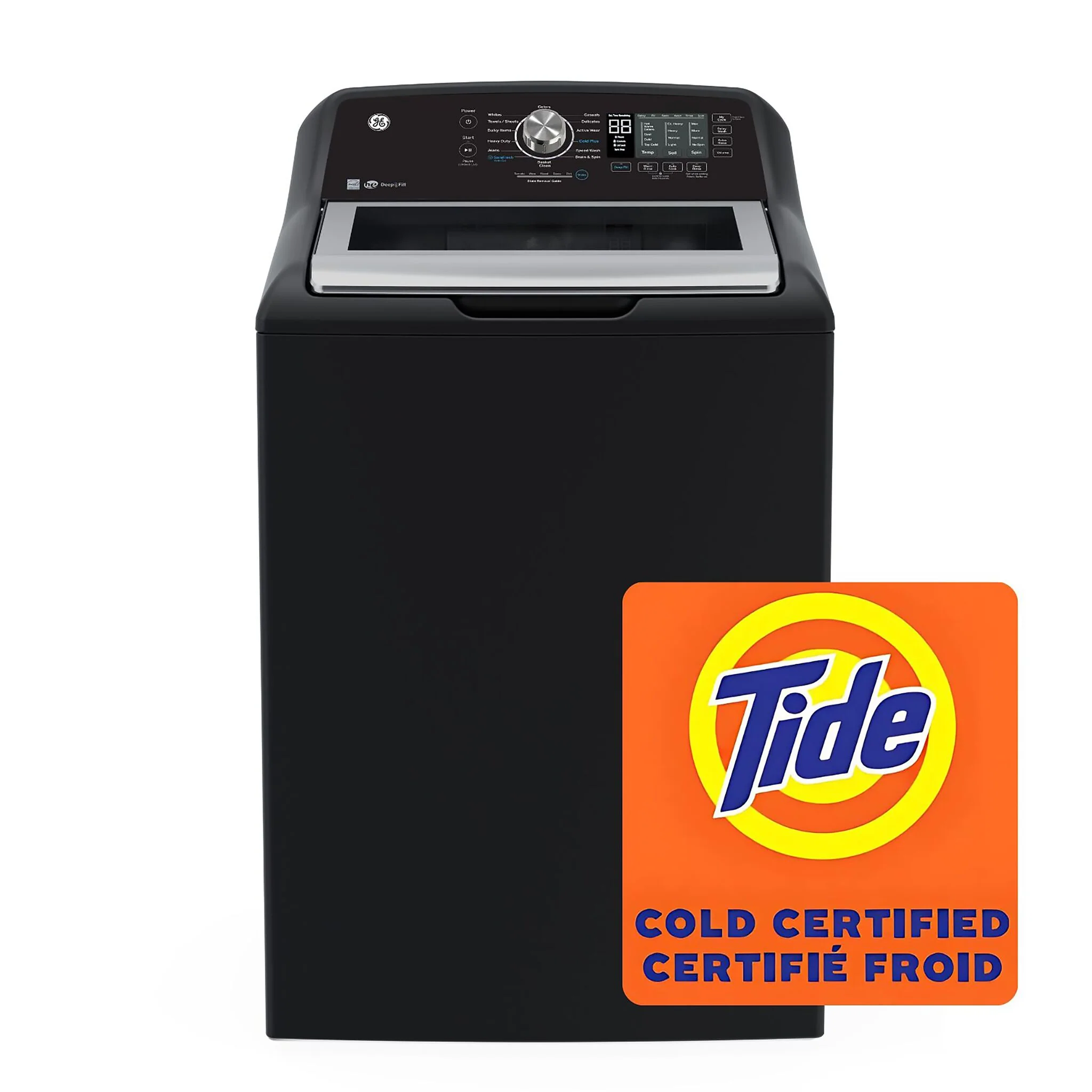 GE Diamond Grey Top Load Washer ( 5.3 Cu. Ft.) - GTW681BMRDG - Image 2