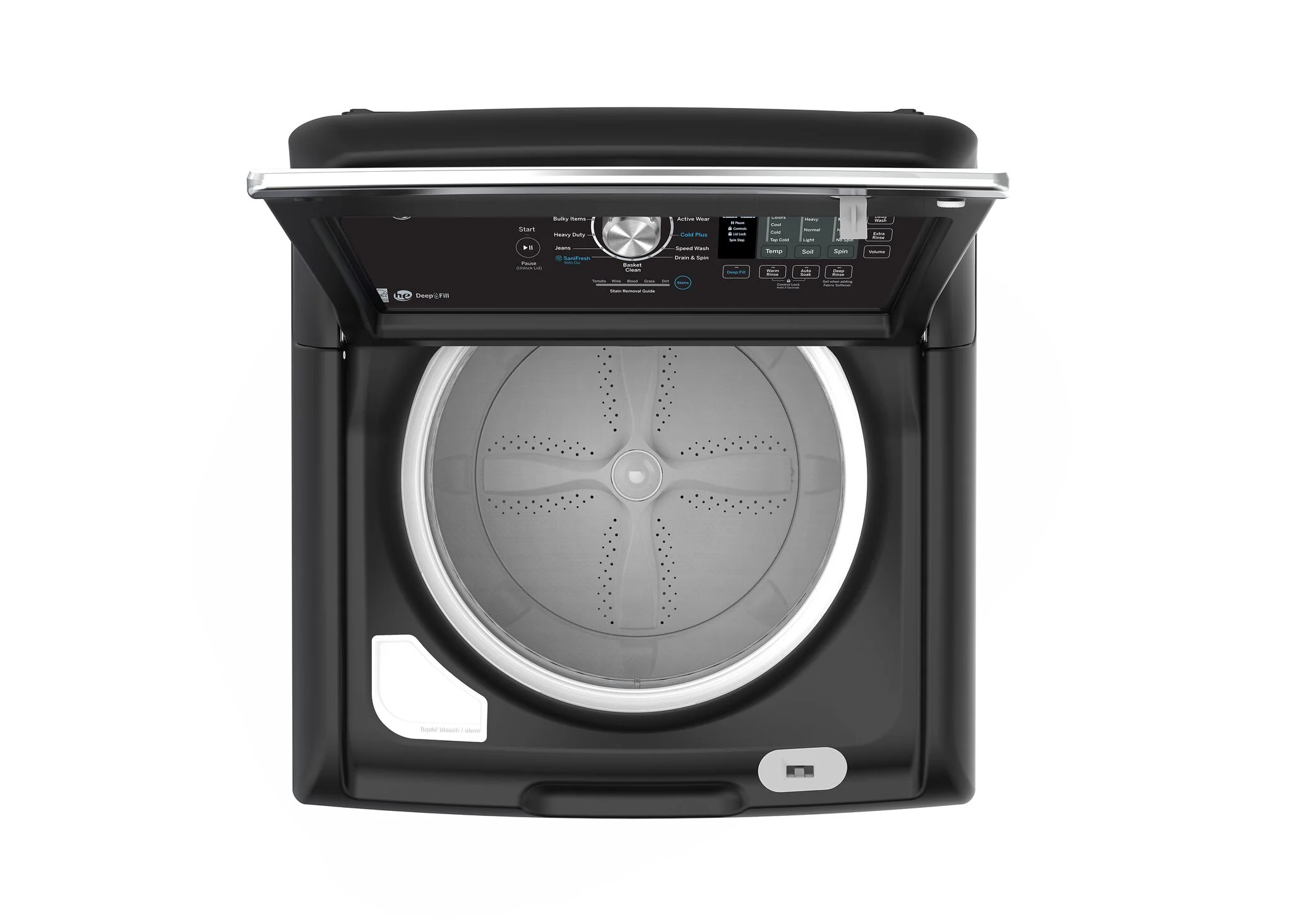 GE Diamond Grey Top Load Washer ( 5.3 Cu. Ft.) - GTW681BMRDG - Image 3