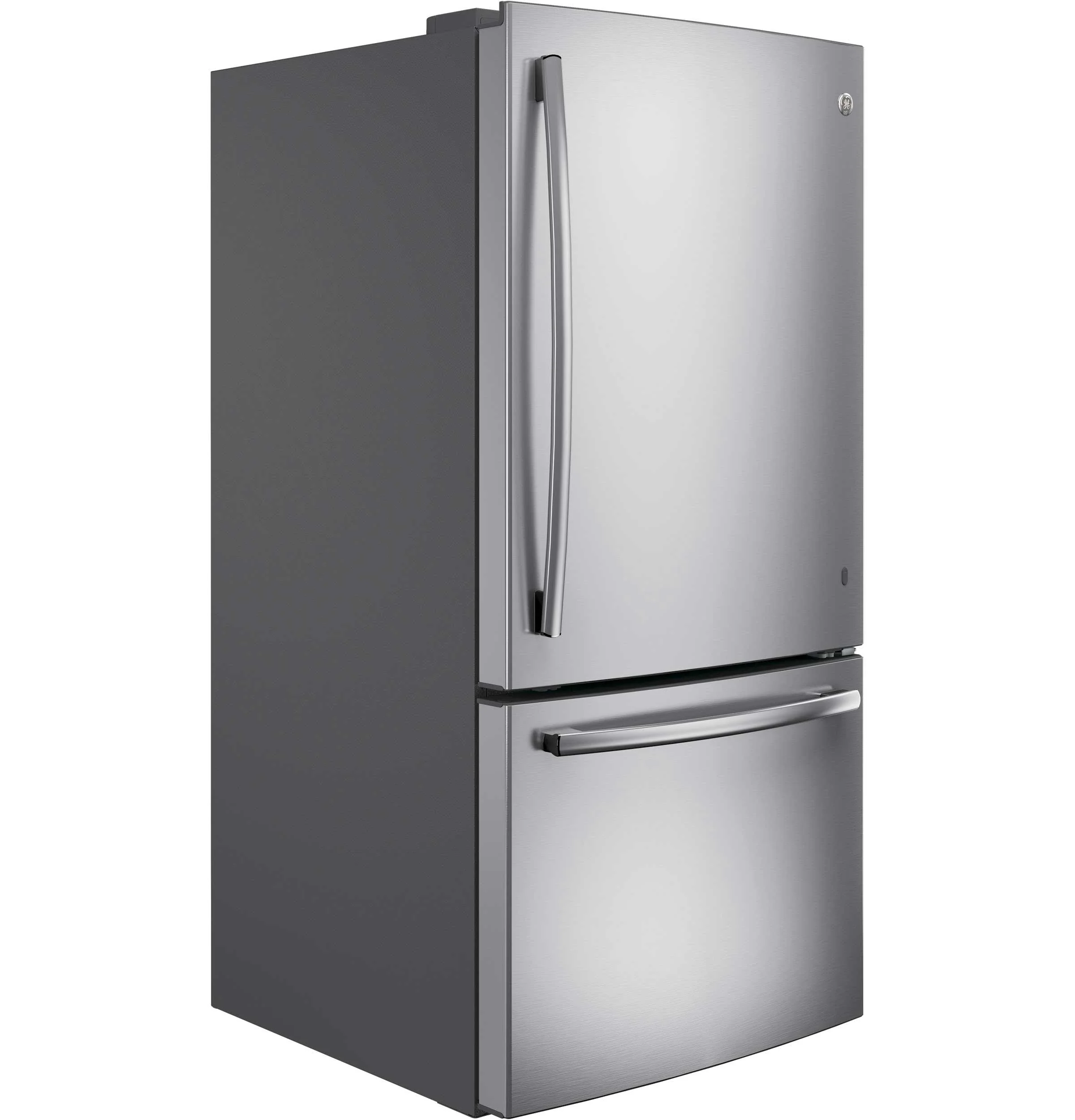 GE 30" 20.9 Cu. Ft. Fingerprint Resistant Stainless Bottom-Freezer Refrigerator - GDE21DYRKFS - Image 4