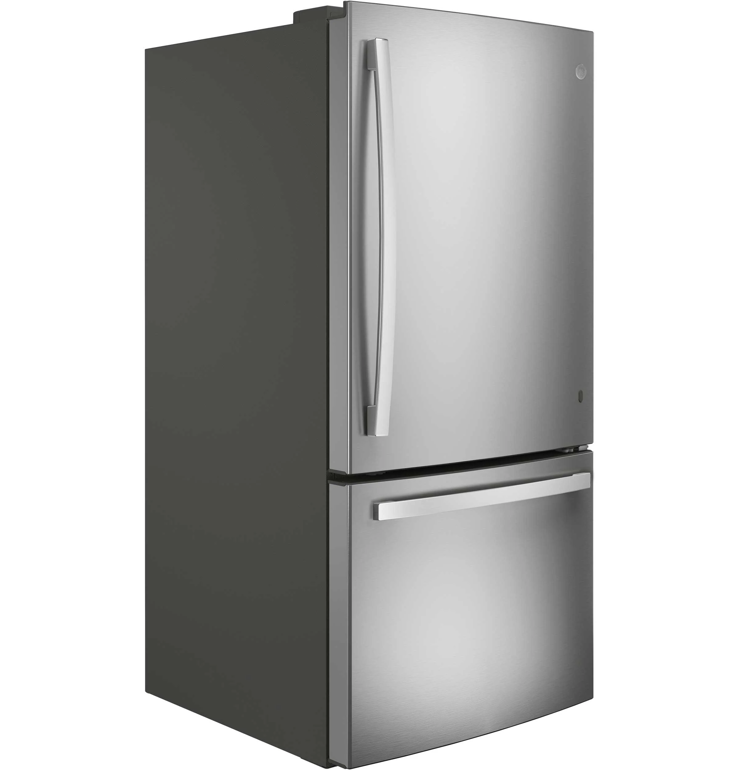 GE 33" 24.9 Cu. Ft. Fingerprint Resistant Stainless Bottom-Freezer Refrigerator - GDE25EYKFS - Image 2