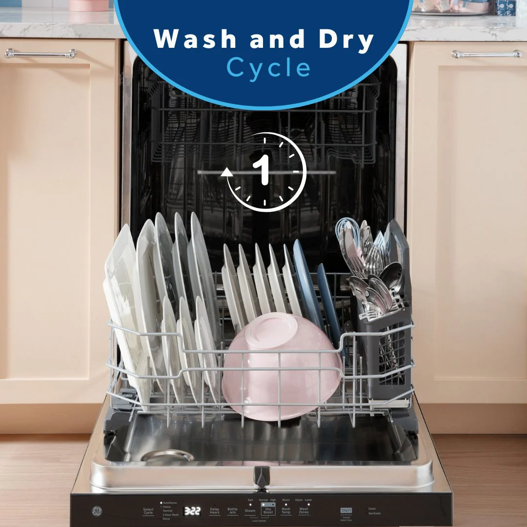 GE Fingerprint Resistant Stainless Steel Dishwasher (47dBA) - GBT600SSVFS - Image 13