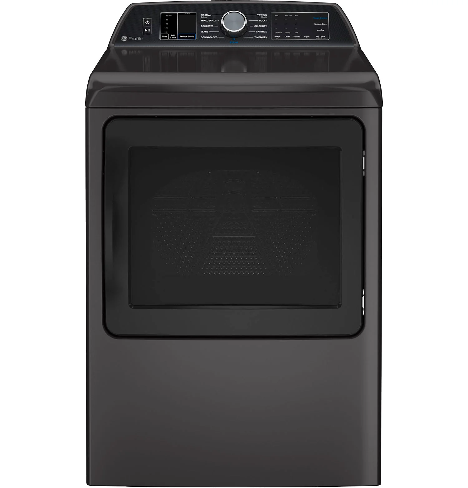 GE Profile Diamond Grey Top Load Washer (6.2 Cu. Ft) & Smart Electric Dryer (7.4 Cu. Ft) - PTW700BPTDG/PTD70EBMTDG - Image 4