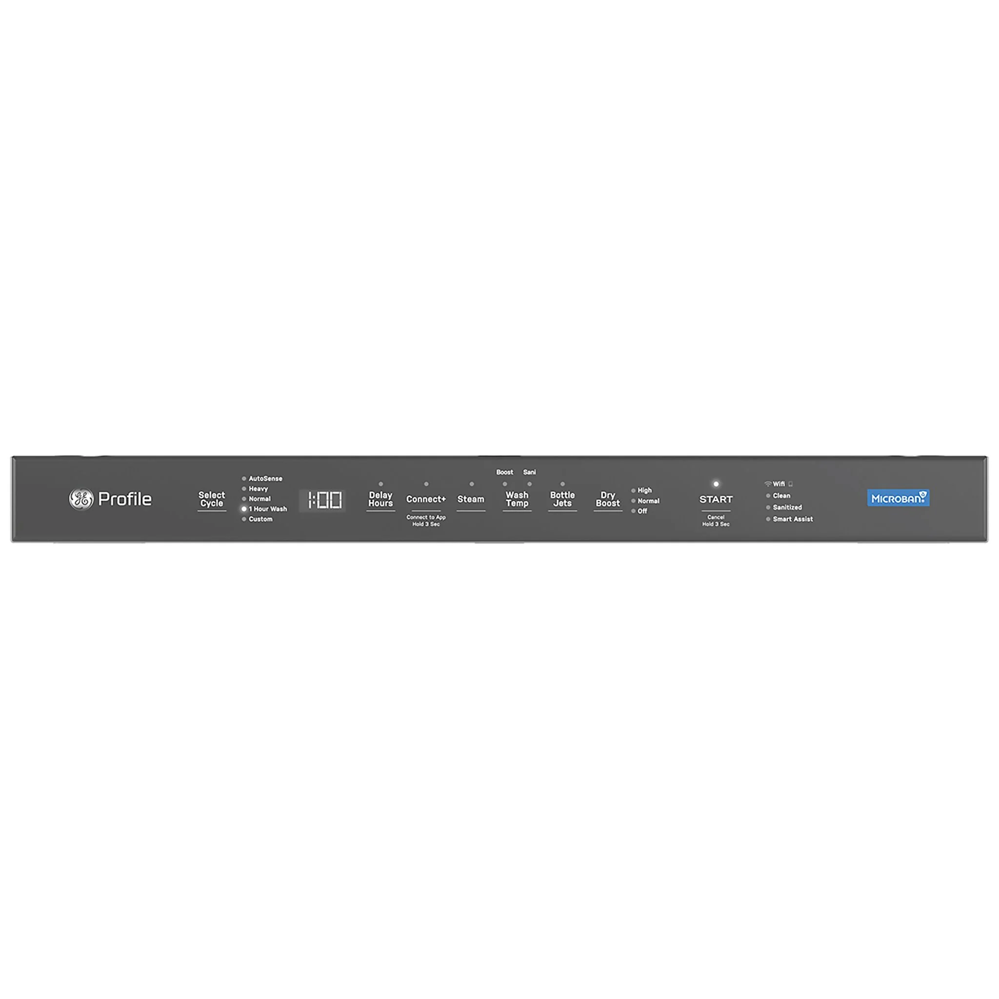 GE Profile Fingerprint Resistant Stainless Steel Dishwasher (45 dBA) - PDT705SYWFS - Image 4