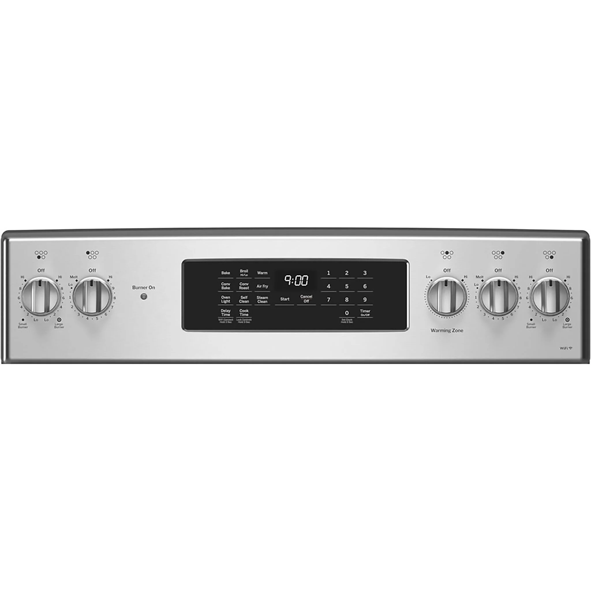 GE Profile Fingerprint Resistant Stainless Steel Freestanding Electric Range with True Convection & No-Preheat Air Fry (6.2 cu.ft.)- PCB900YVFS - Image 5