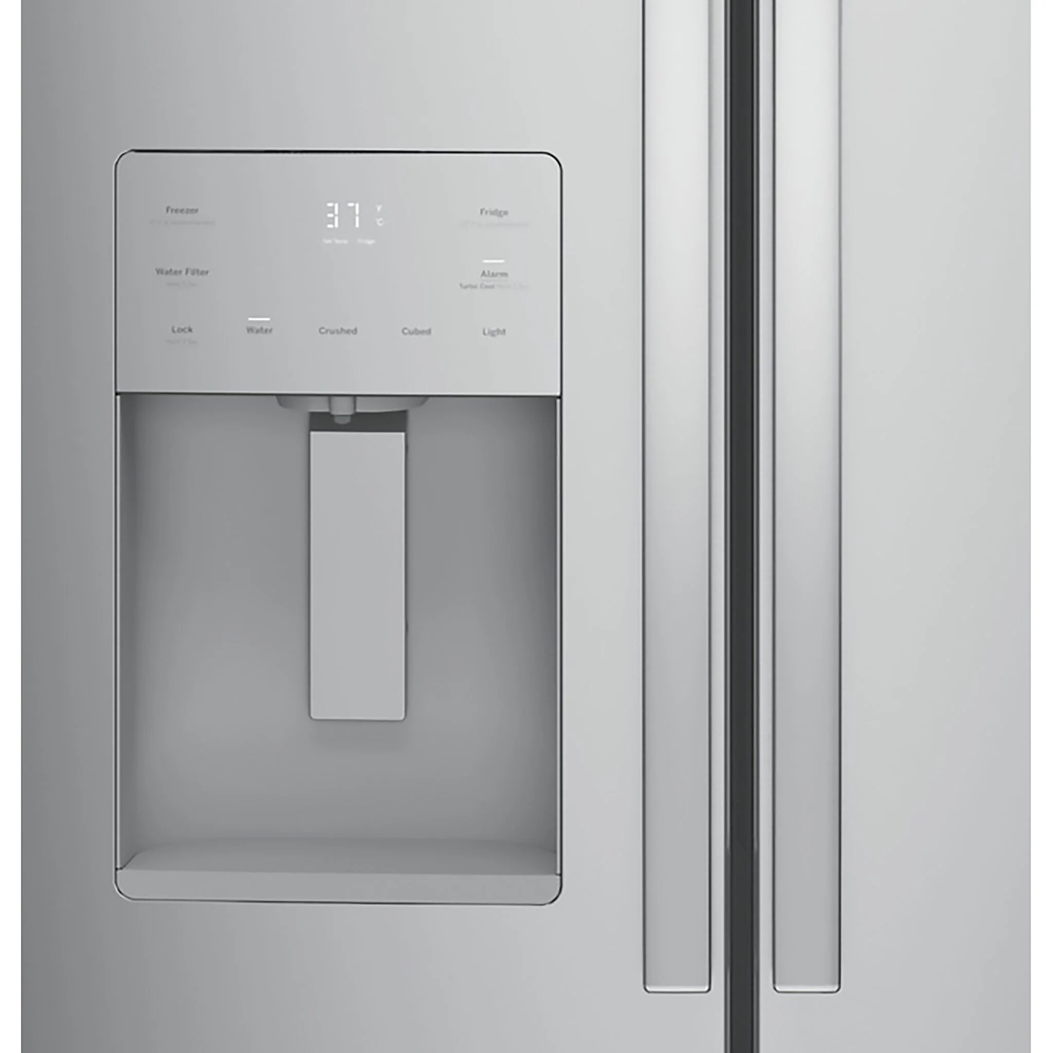 GE Profile 32.75" 24.8 Cu. Ft. Fingerprint Resistant Stainless Steel French Door Refrigerator - PFE24HYRCFS - Image 4