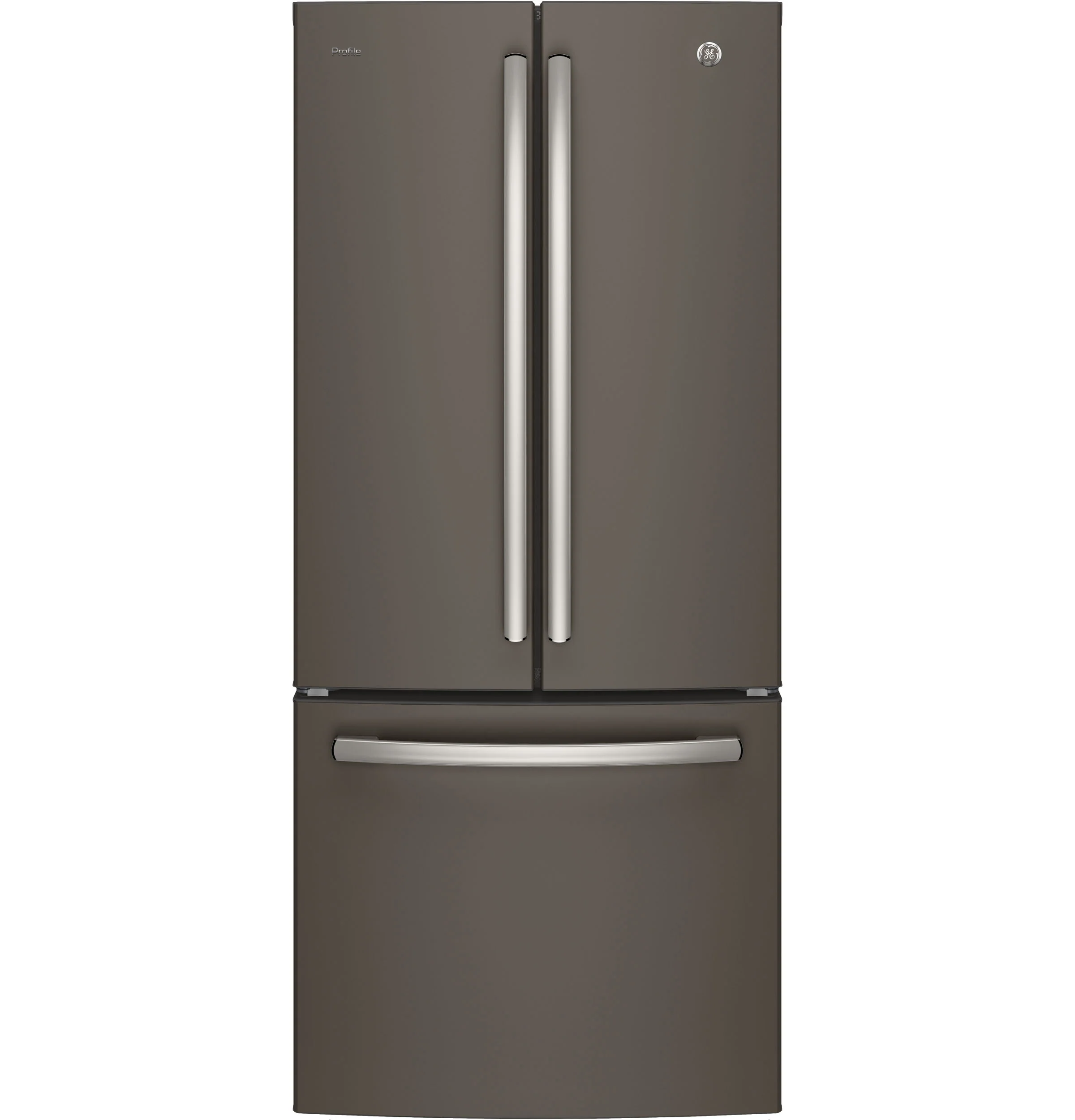 GE Profile 30" 20.8 Cu. Ft. Slate French Door Refrigerator - PNE21NMLKES