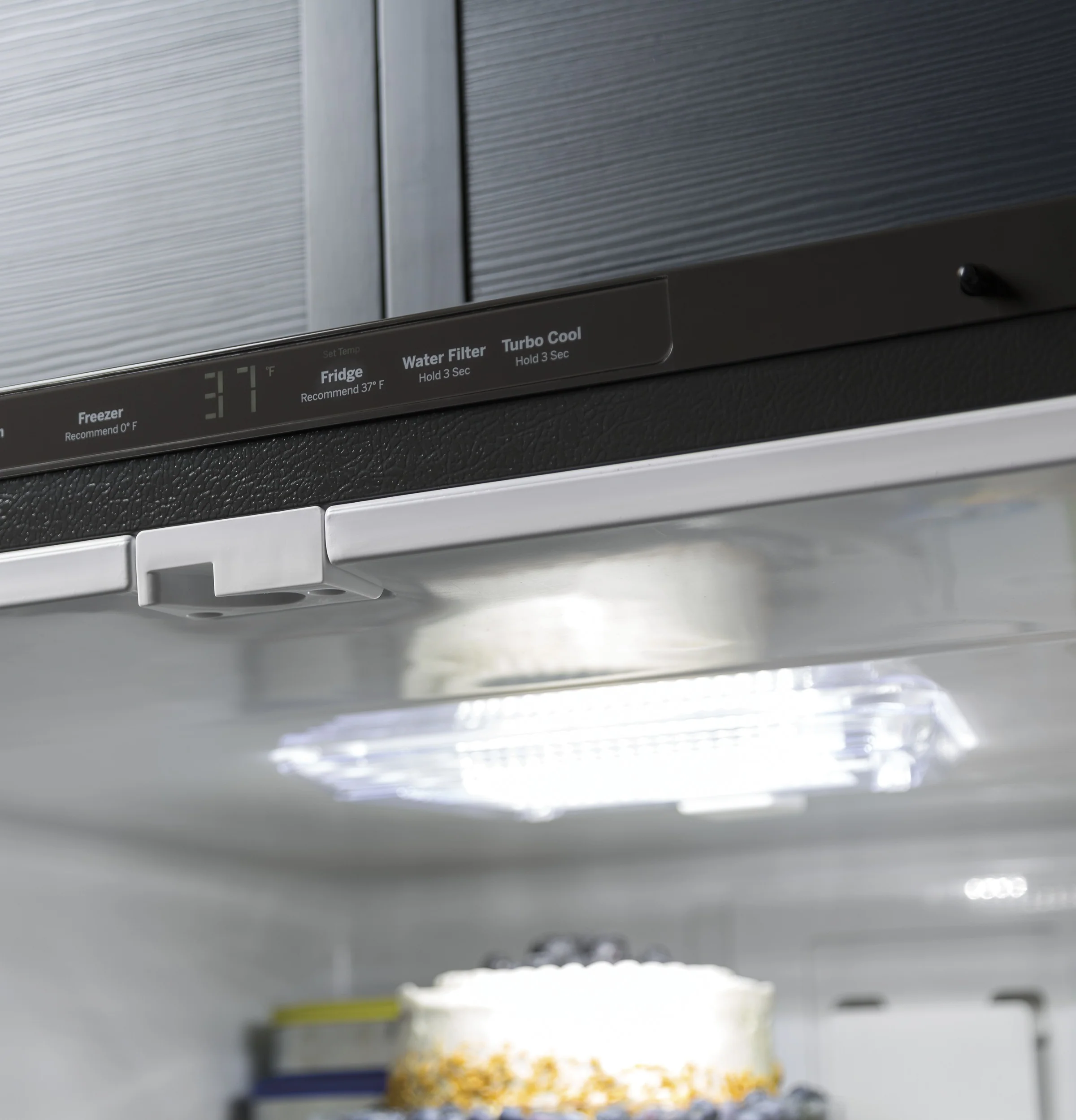 GE Profile 30" 20.8 Cu. Ft. Slate French Door Refrigerator - PNE21NMLKES - Image 5