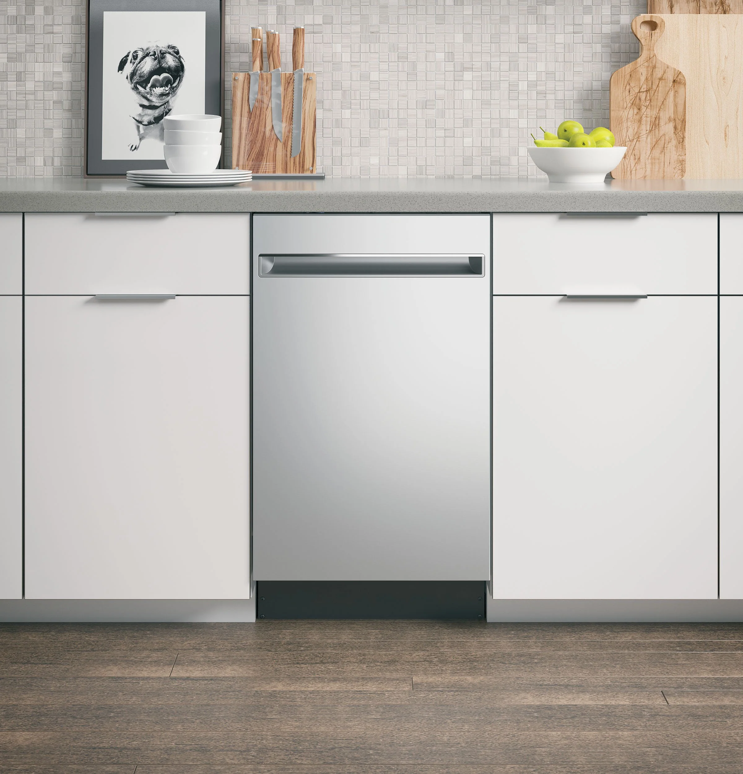 GE Profile Series Stainless Steel 18" Dishwasher- PDT145SSLSS - Image 2