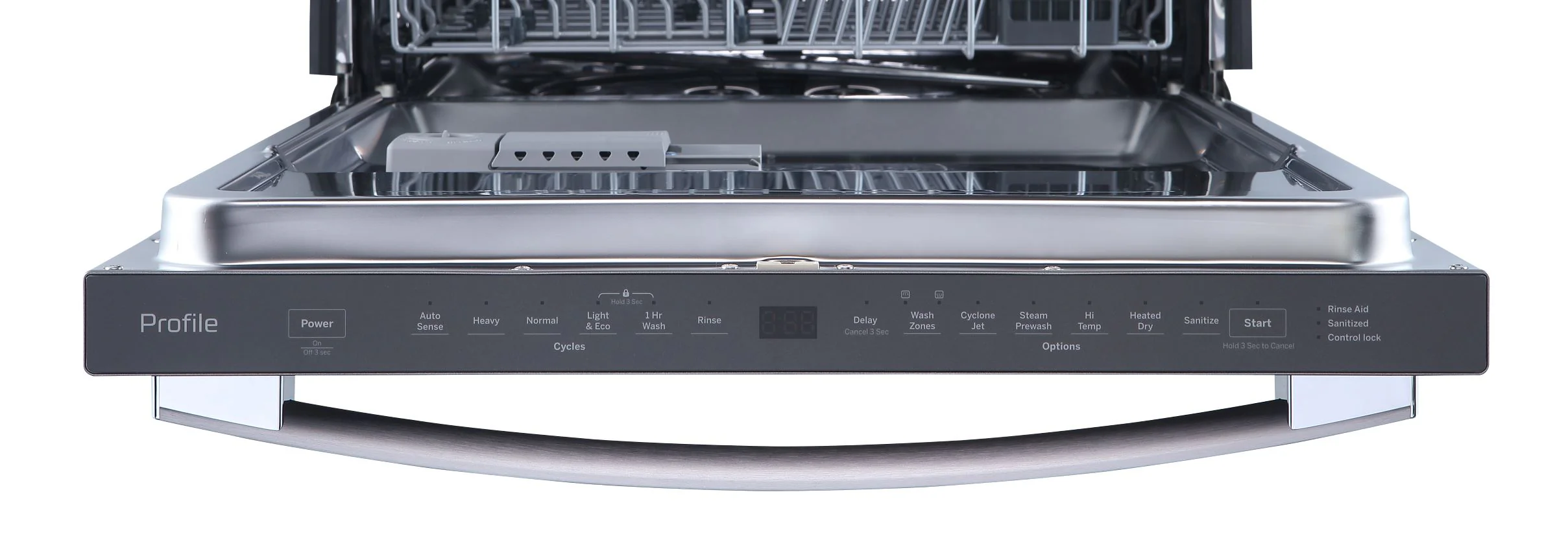 GE Profile Slate 24" Built-In Top Control Dishwasher - PBT865SMPES - Image 3
