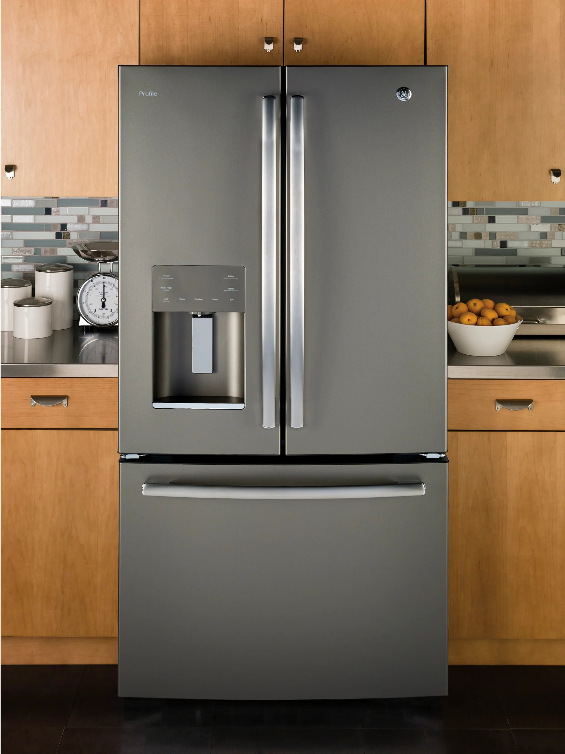 GE Profile Slate French Door Refrigerator (23.8 Cu. Ft.) - PFE24HMLKES - Image 11