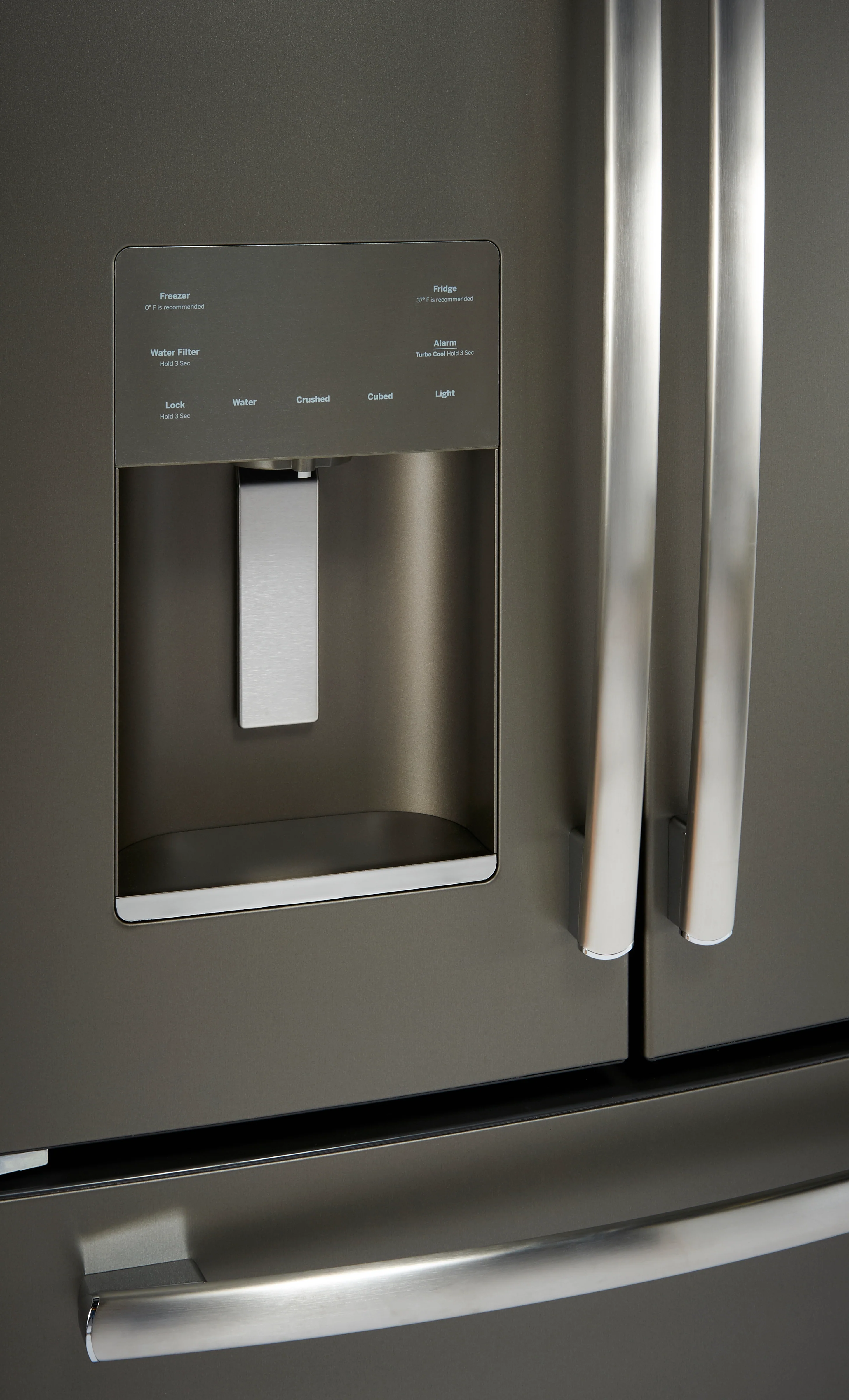 GE Profile Slate French Door Refrigerator (23.8 Cu. Ft.) - PFE24HMLKES - Image 3