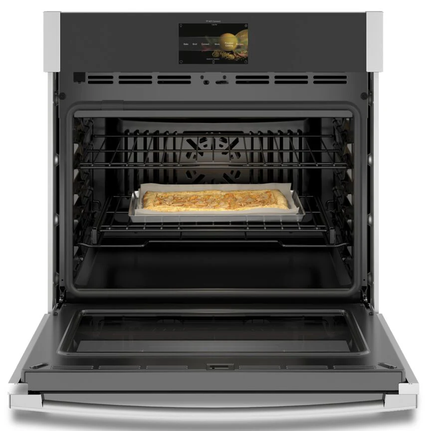 GE Profile Stainless Steel 30" Built-In Convection Single Wall Oven (5.0 cu ft) - PTS9000SNSS - Image 3