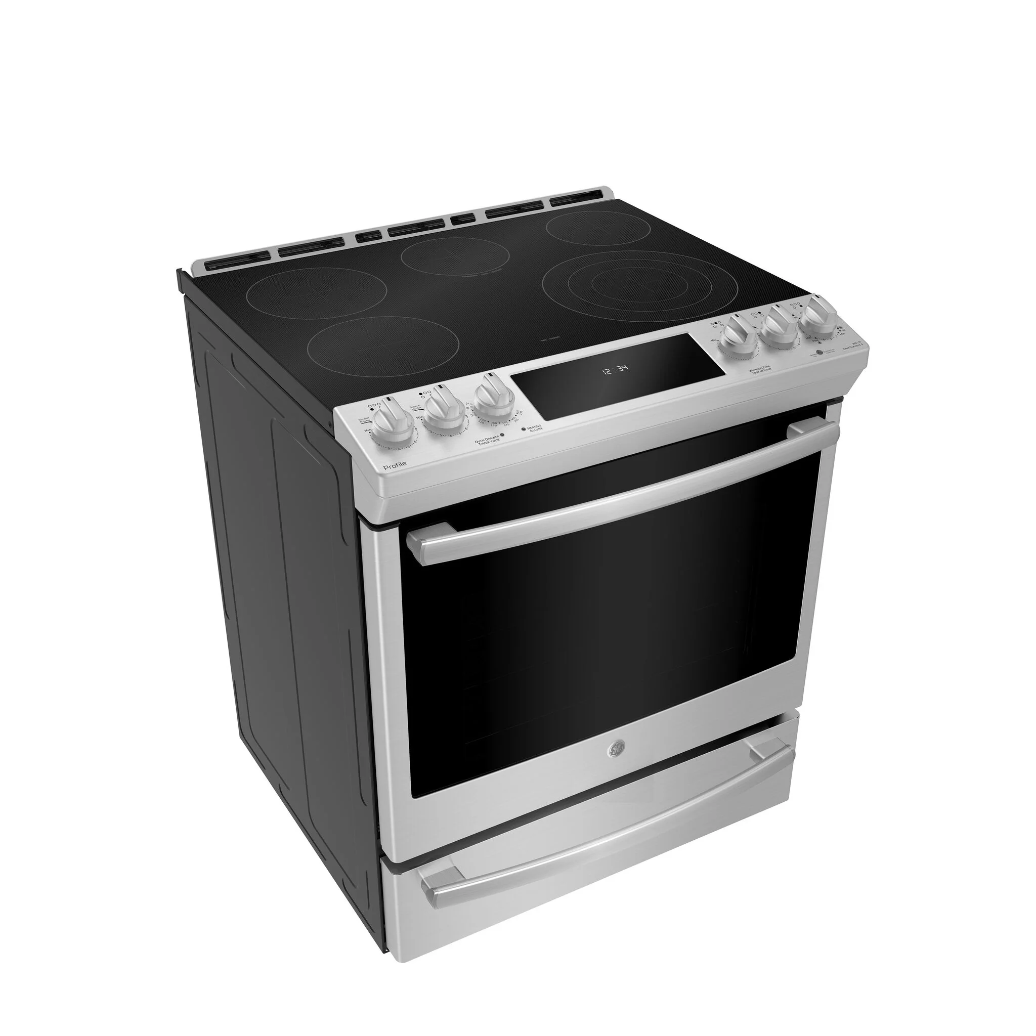 GE Profile Stainless Steel 30" Slide-In Electric Range (5.3 Cu. Ft.) - PCS940YMFS - Image 2