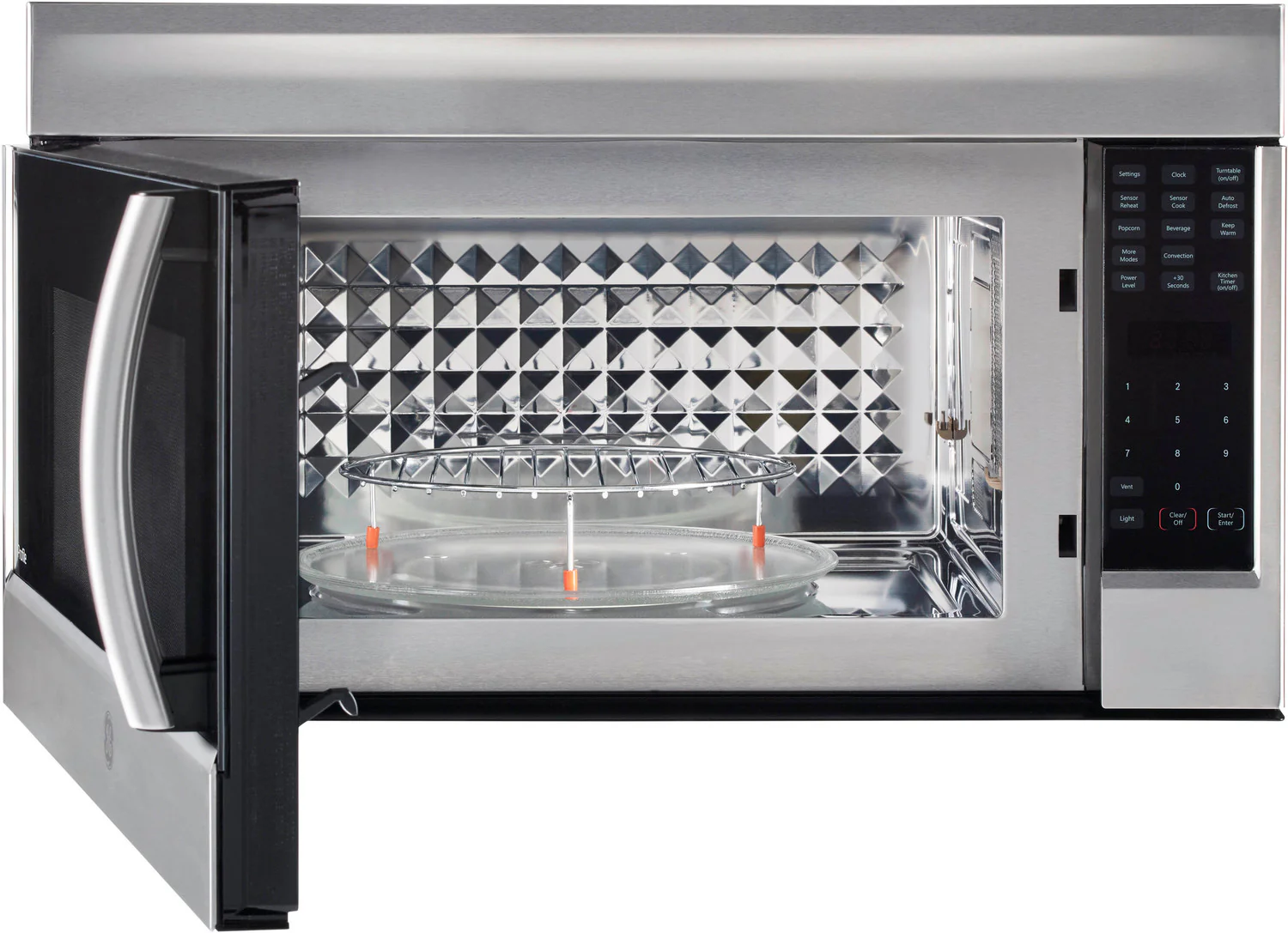 GE Profile Stainless Steel  Over-the-Range Microwave (1.8 Cu. Ft.) - PVM1899SJC - Image 3