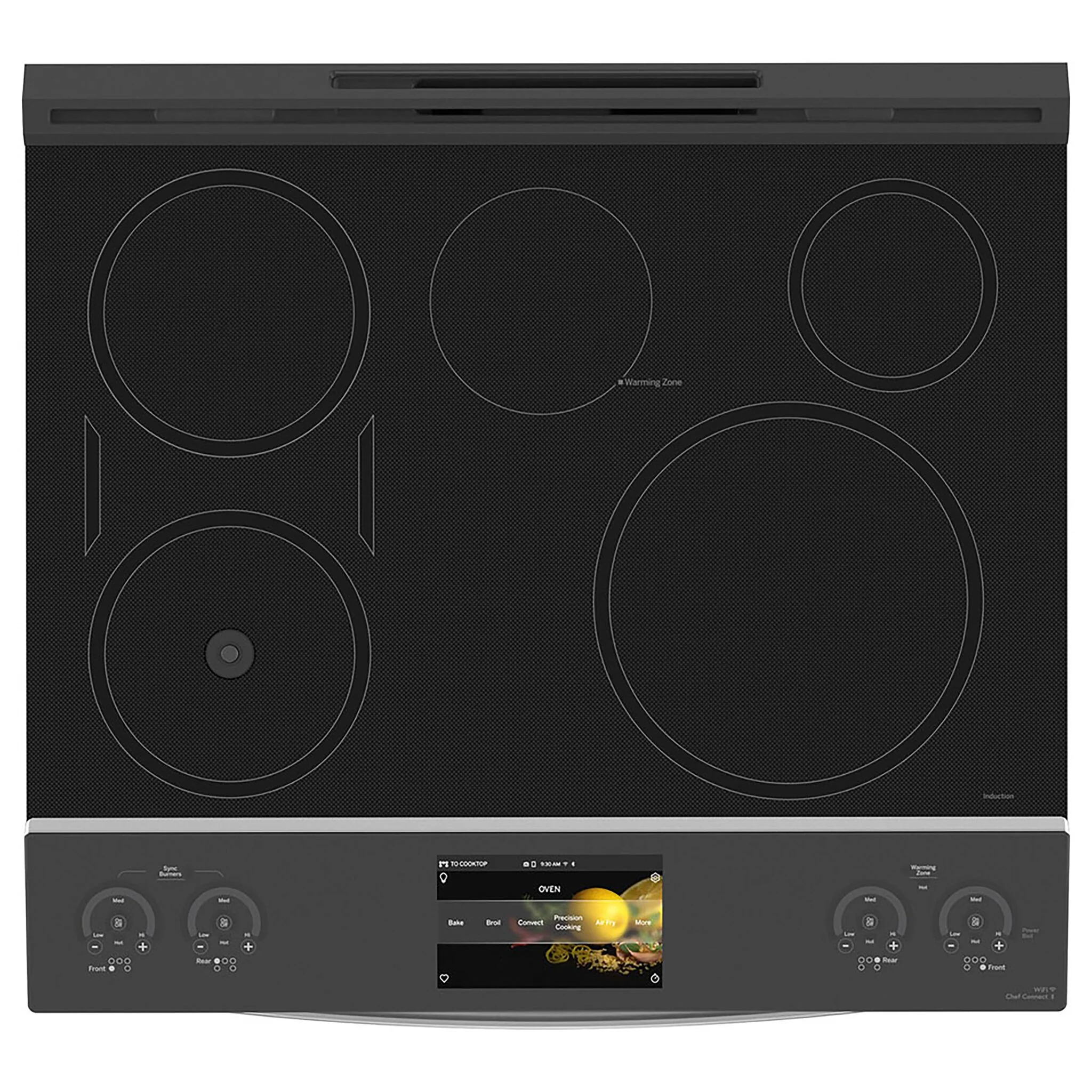 GE Profile Stainless Steel Smart Induction Range with In-Oven Camera (5.3 Cu. Ft.) - PHS93XYPFS - Image 4
