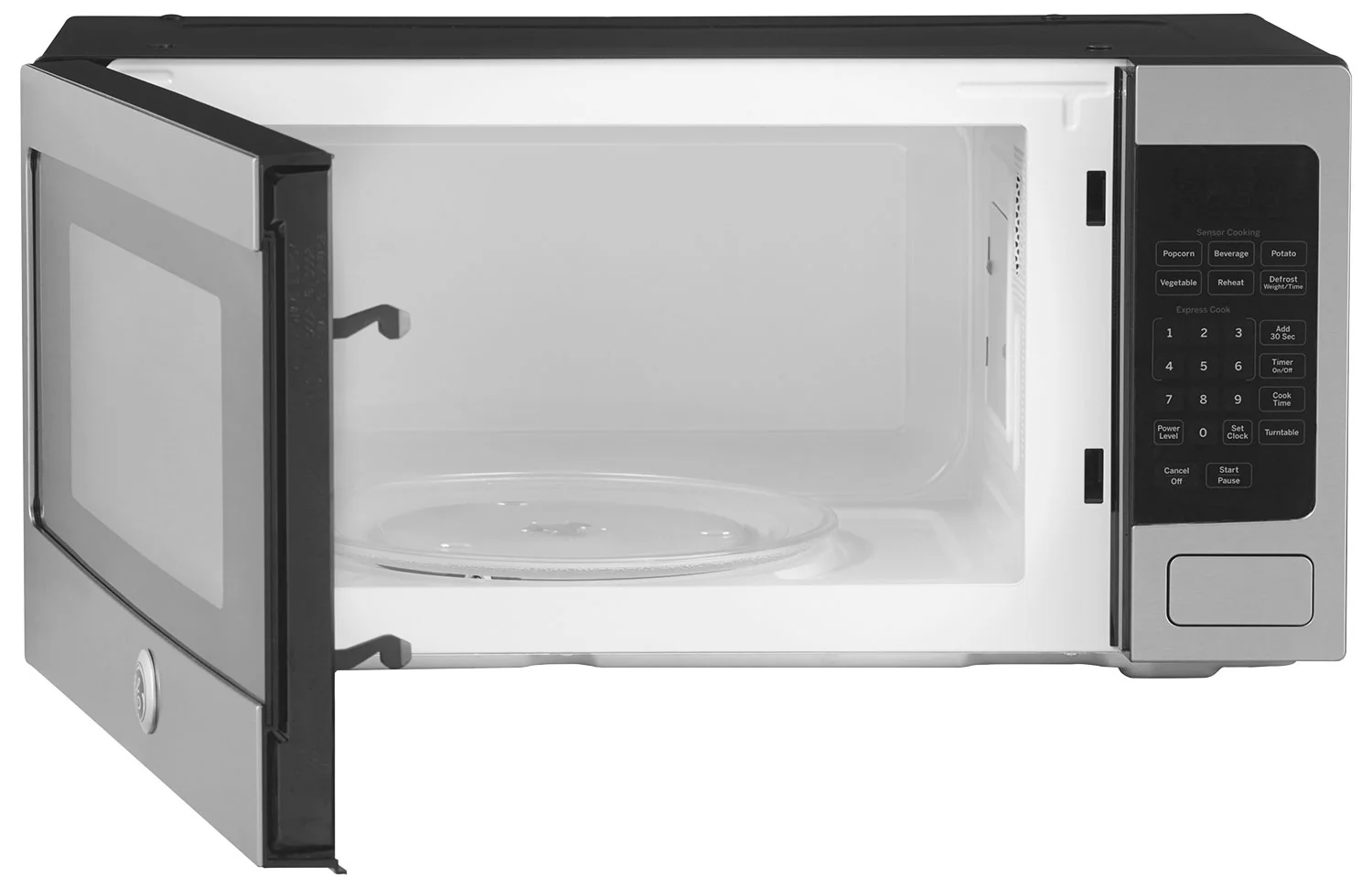 GE Profile Stainless Steel Spacemaker Countertop Microwave (1.1 Cu. Ft.) - PEM10SFC - Image 2